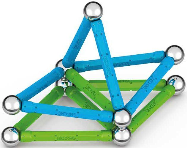 St), Geomag™ Classic, Recycled, (25 recyceltem Material Magnetspielbausteine GEOMAG™ aus