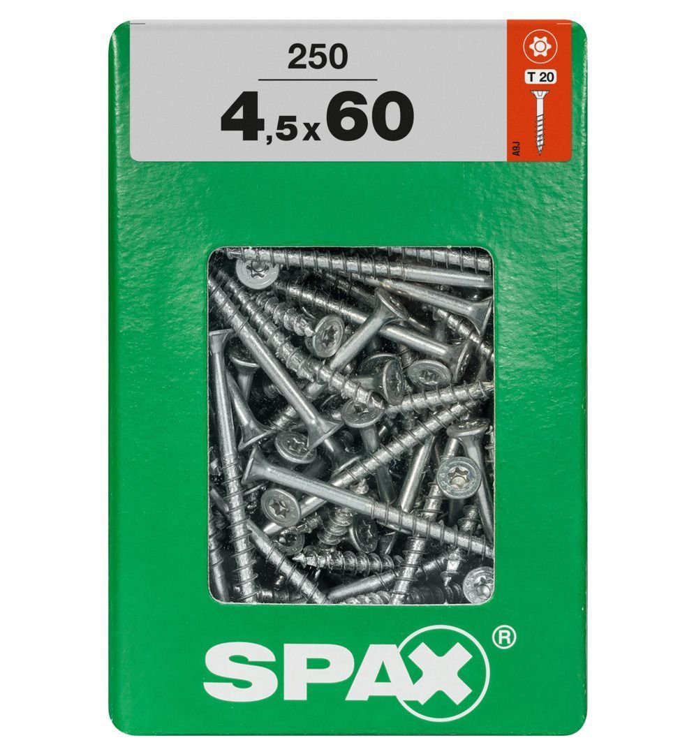 SPAX Holzbauschraube Spax Universalschrauben 4.5 x 60 mm TX 20 - 250