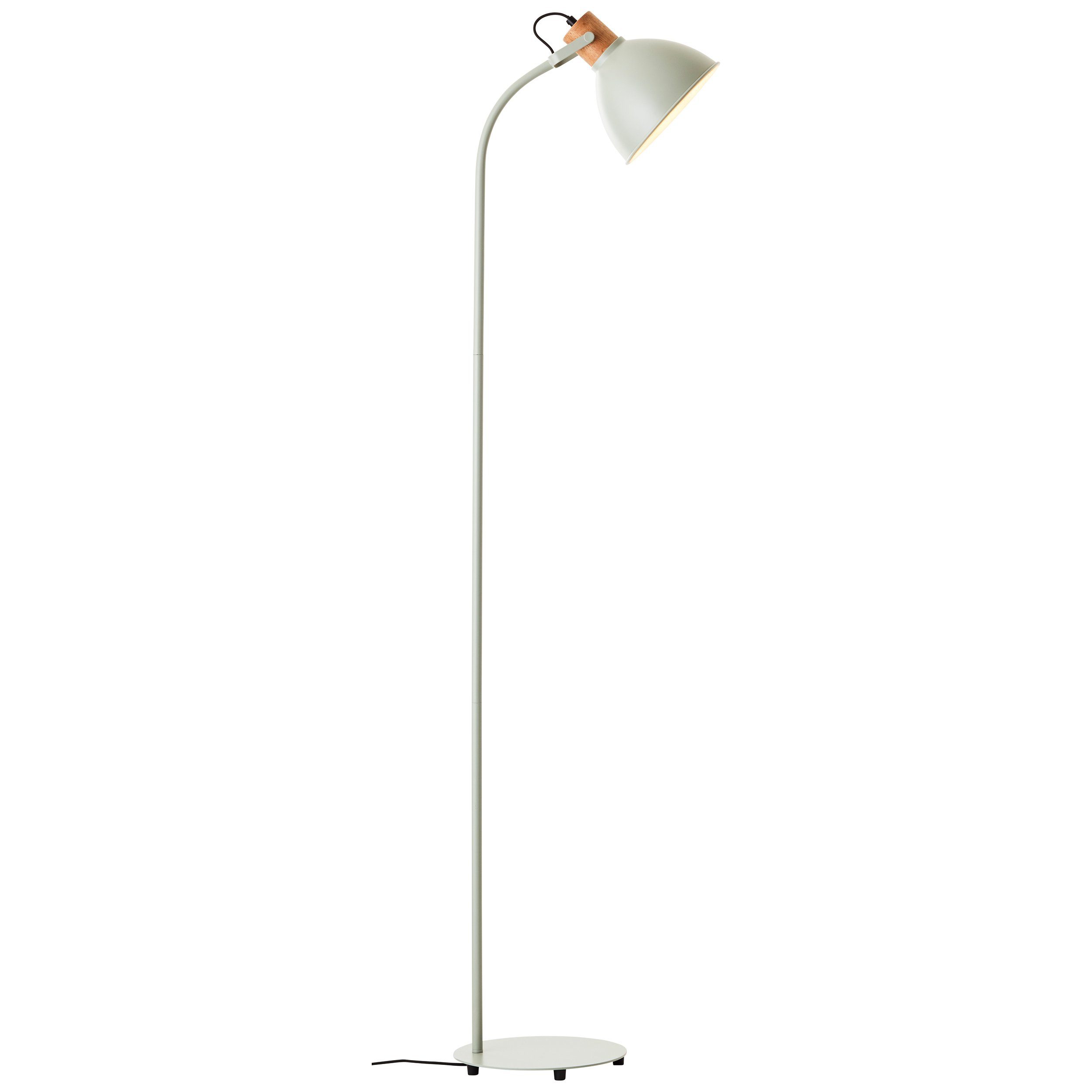 Brilliant Stehlampe Erena, ohne Leuchtmittel, Höhe 150 cm, E27, Metall/Holz