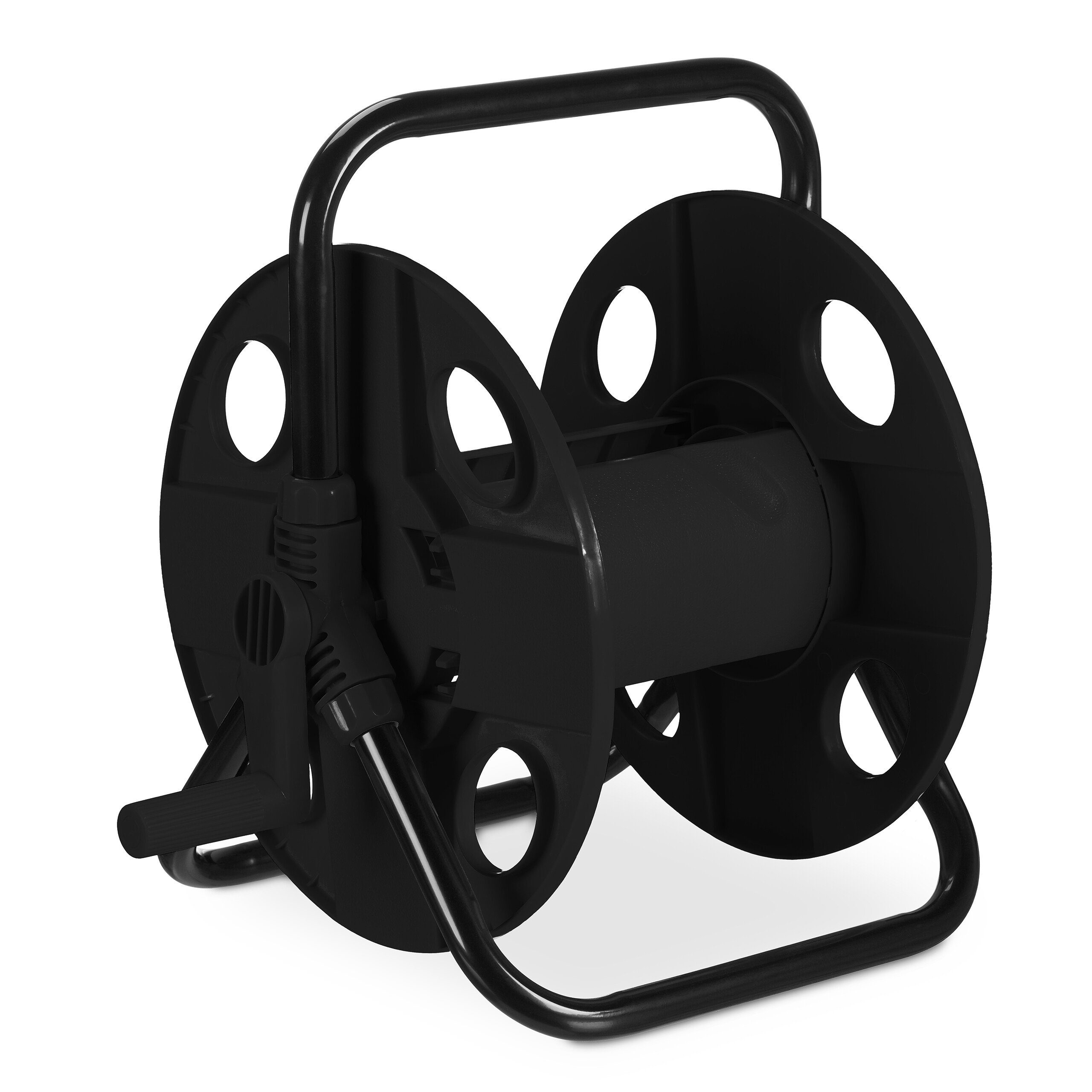 relaxdays Schlauchhalterung Schlauchtrommel 30 Meter 1/2" Schlauch