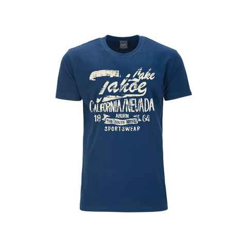 AHORN SPORTSWEAR T-Shirt LAKE TAHOE_EGGSHELL mit modischem Frontprint