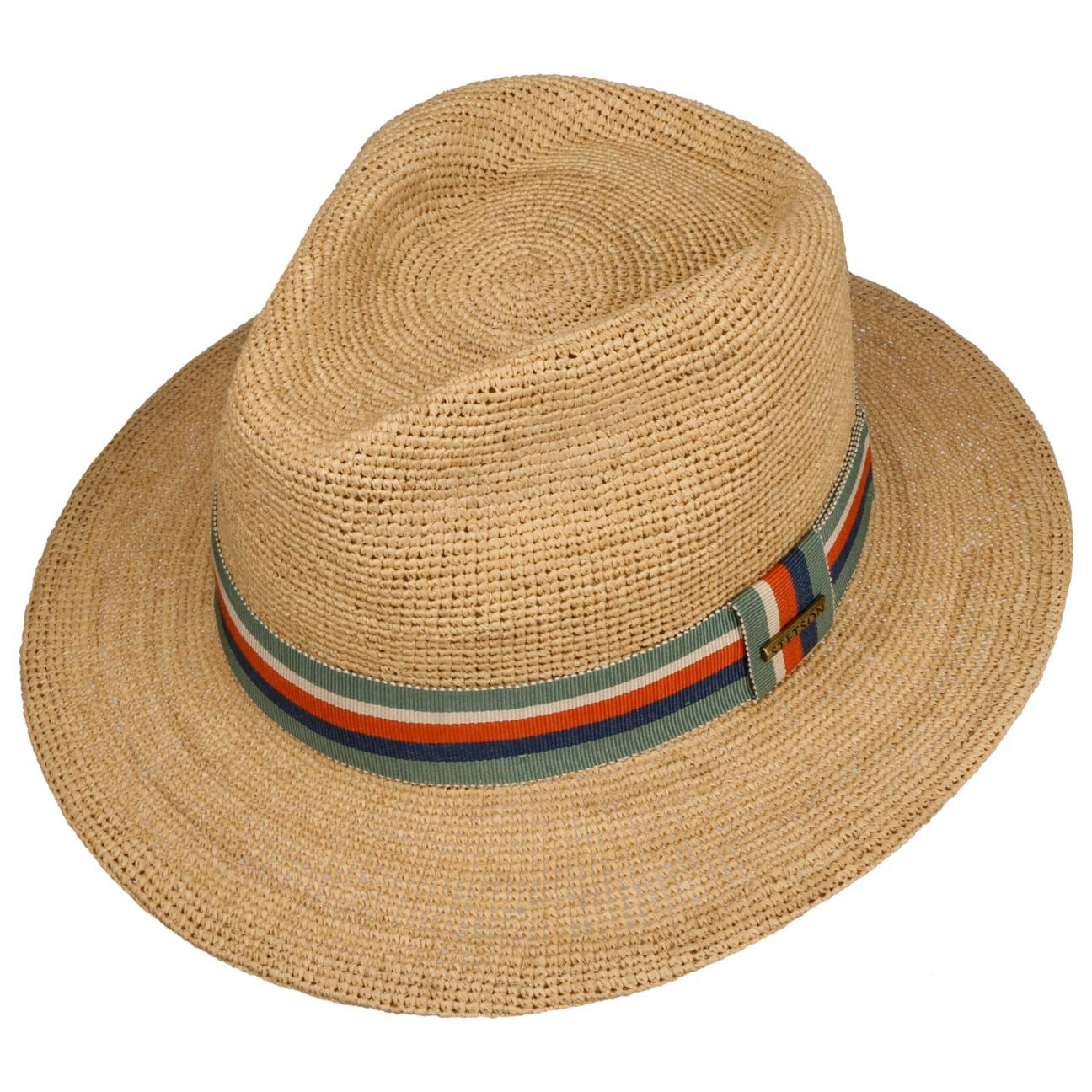 Stetson Sonnenhut (1-St) Strohhut mit Ripsband