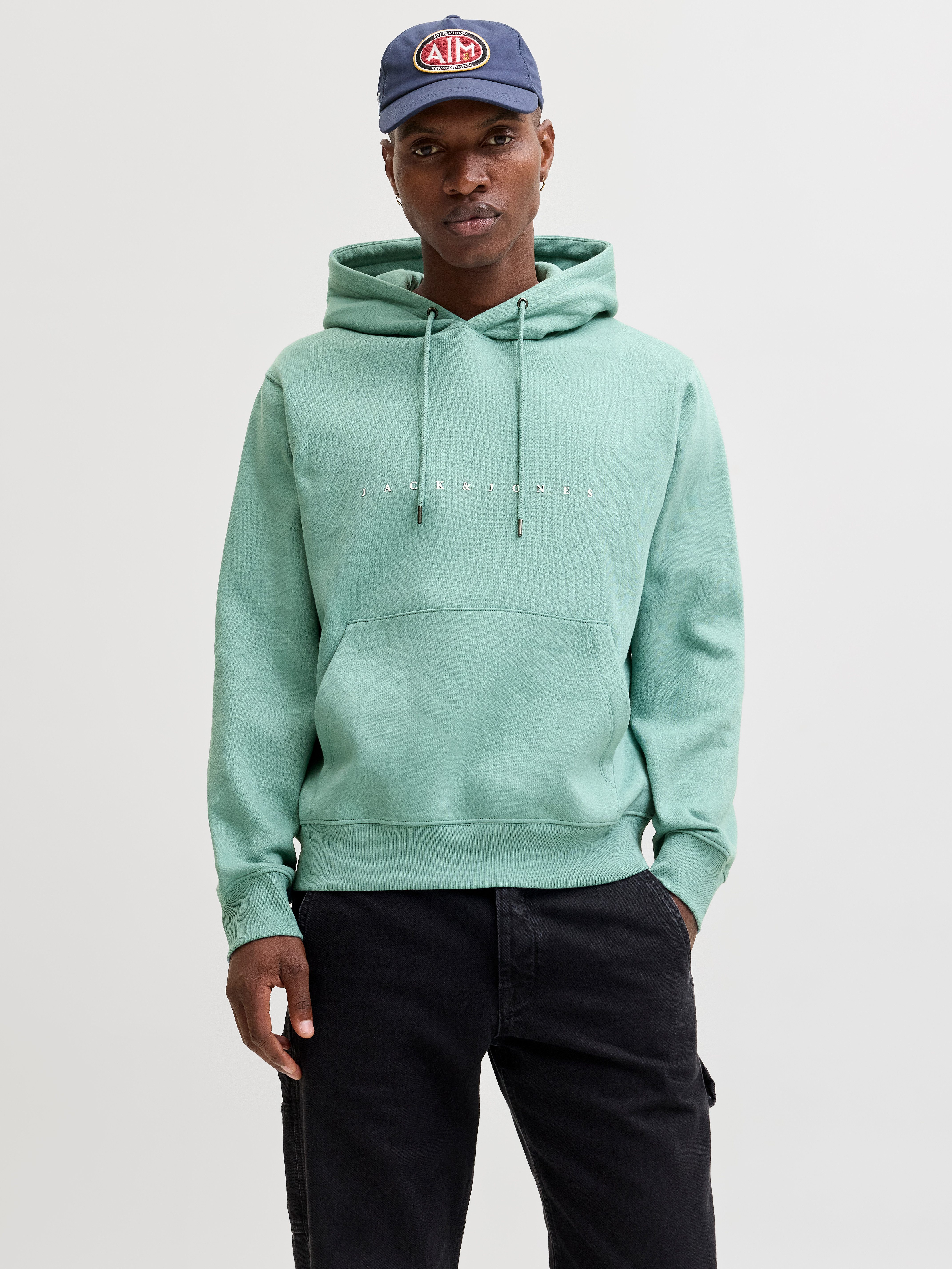 Jack & Jones Kapuzensweatshirt JJESTAR mit 3D-Print und Kapuze für vielseitige Anlässe Baumwollmischung, relaxed fit