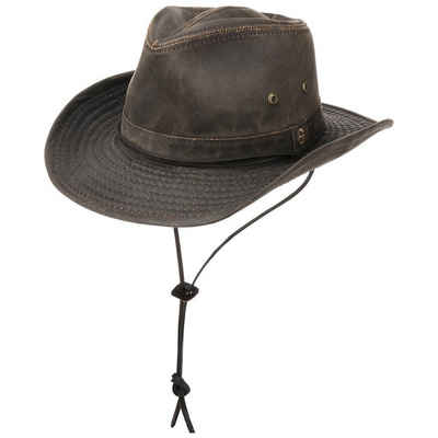 Stetson Sonnenhut (1-St) Baumwollhut mit Kinnband