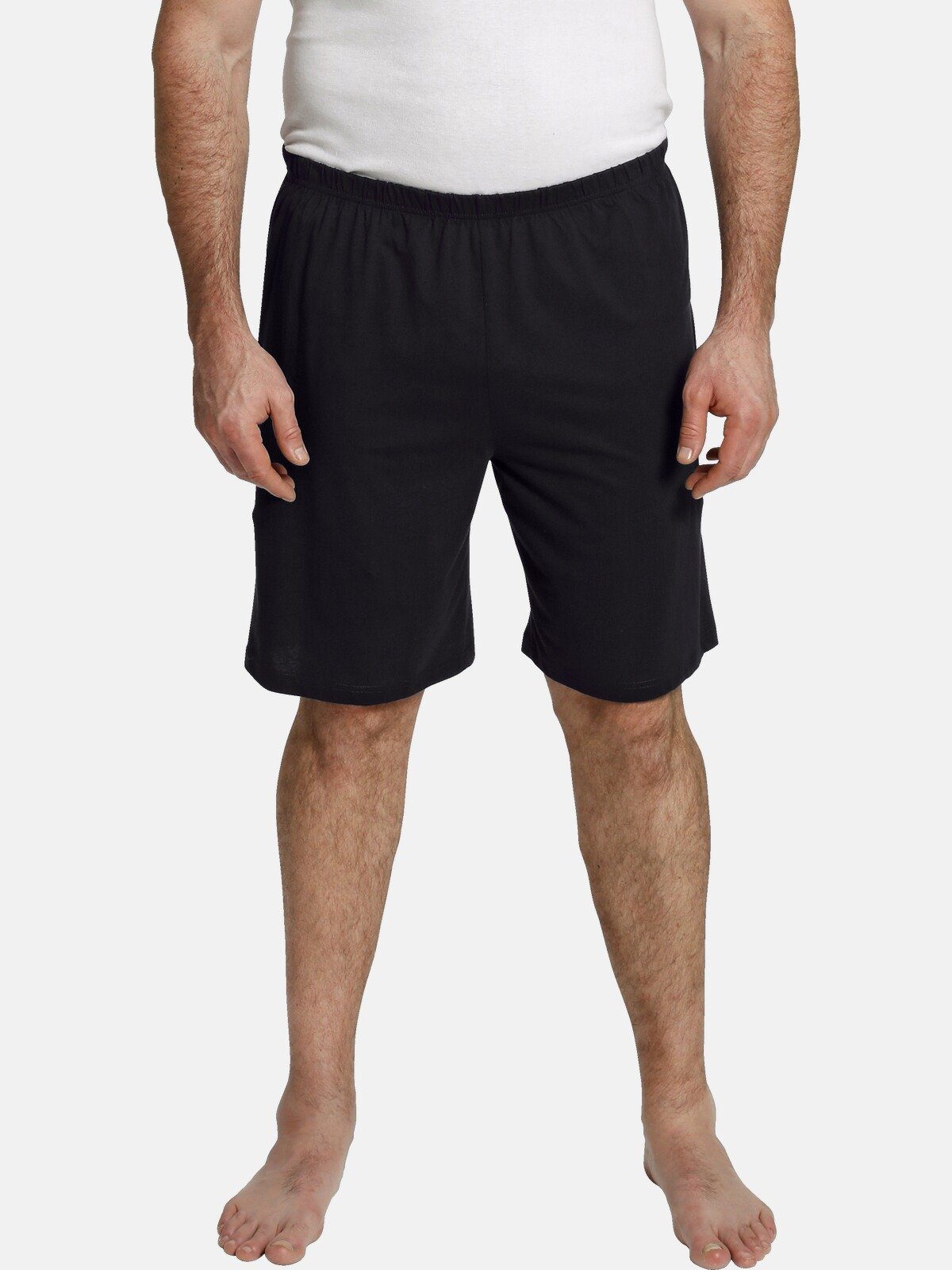 Charles Colby Schlafhose LORD MYCROFT leichte bequeme Relaxshorts dunkelblau