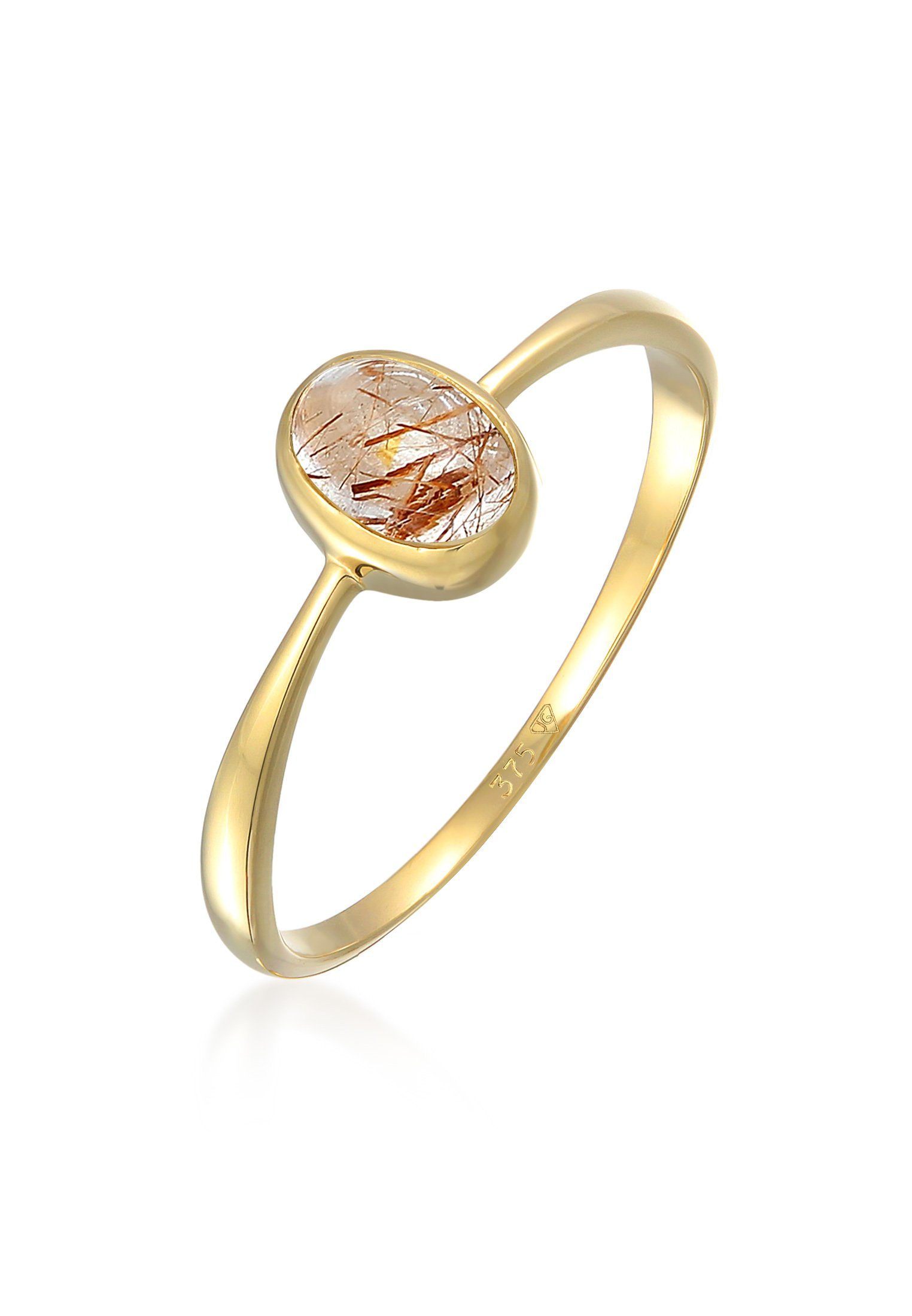 Elli Premium Fingerring Solitär Rutilquarz Edelstein günstig online kaufen