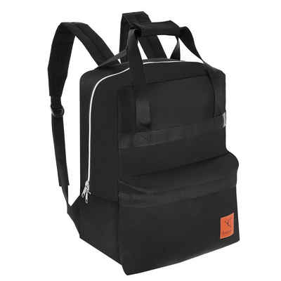 Granori Daypack leichter 2-in-1 Damen Handgepäck Rucksack 40x30x20 cm für Flugzeug, trendiger und geräumiger 24 L Daypack für Reisen & Alltag