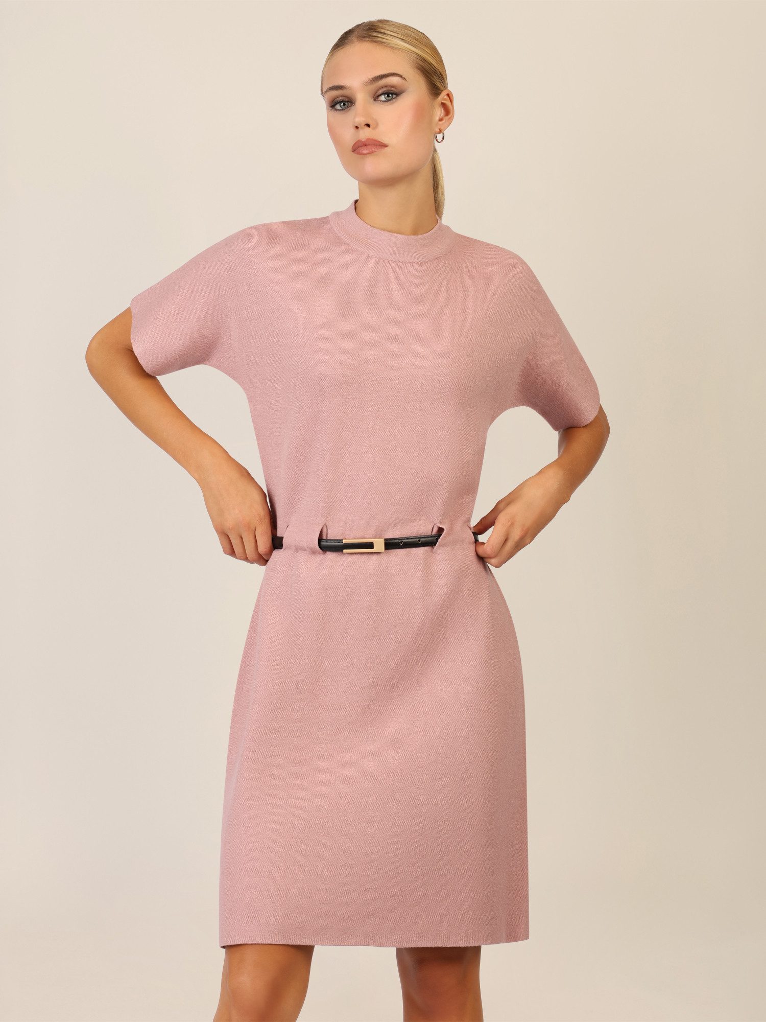 Apart Strickkleid und Stehkragen günstig online kaufen