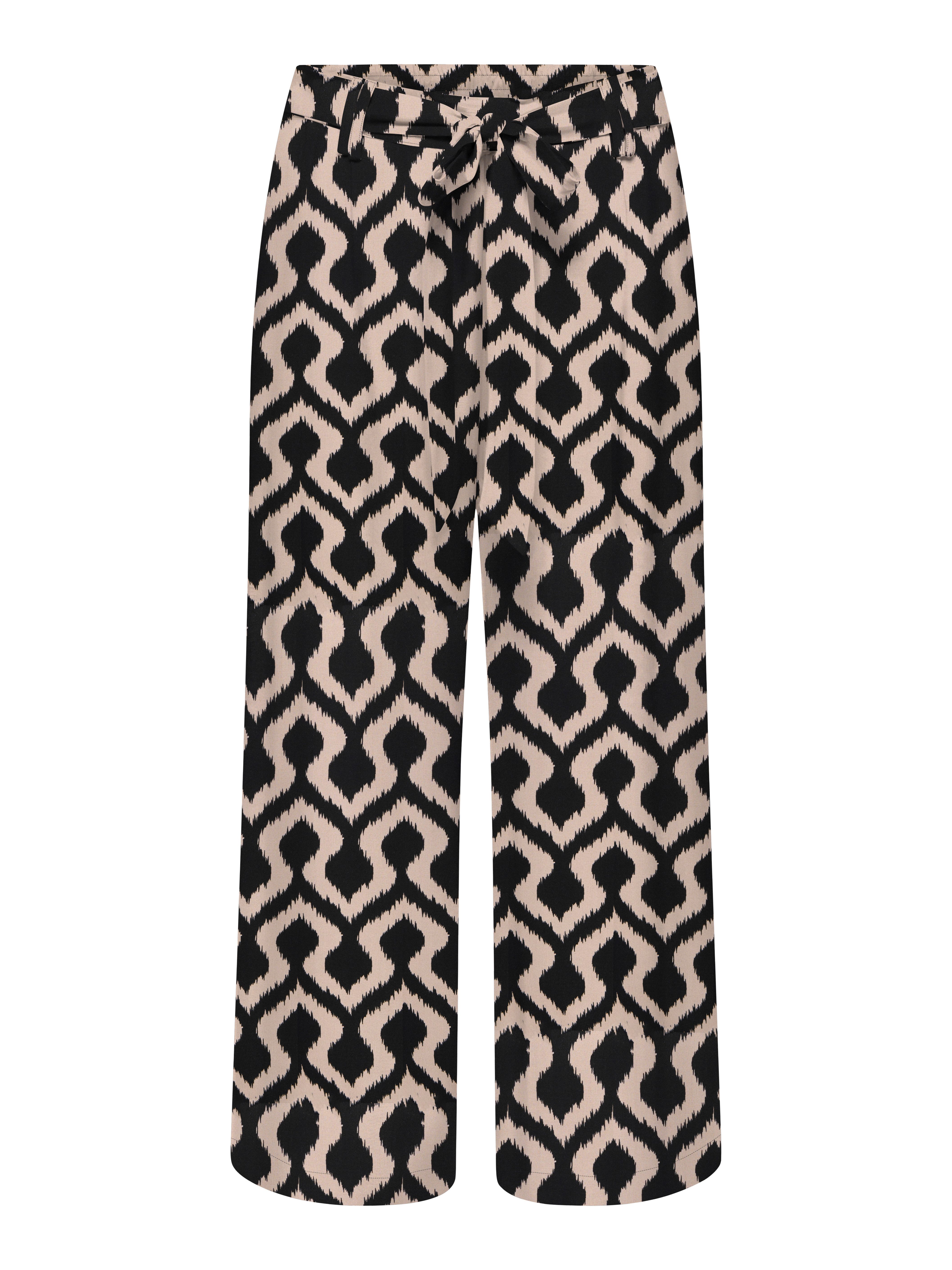 ONLY Palazzohose ONLNOVA LIFE CROP PALAZZO PANT AOP PTM Viskose, regular fit