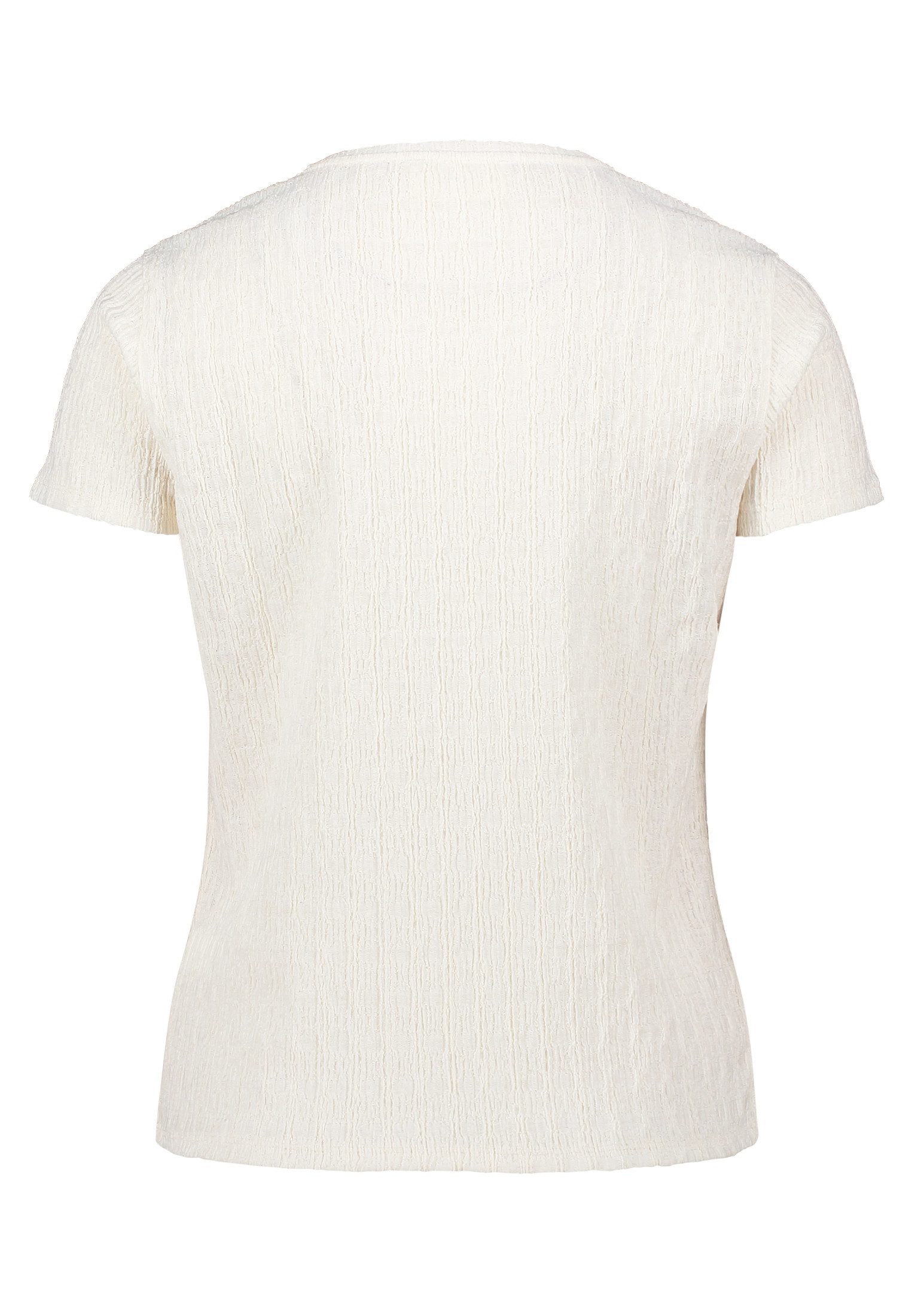 Cartoon Kurzarmshirt Damen mit Struktur (1-tlg)