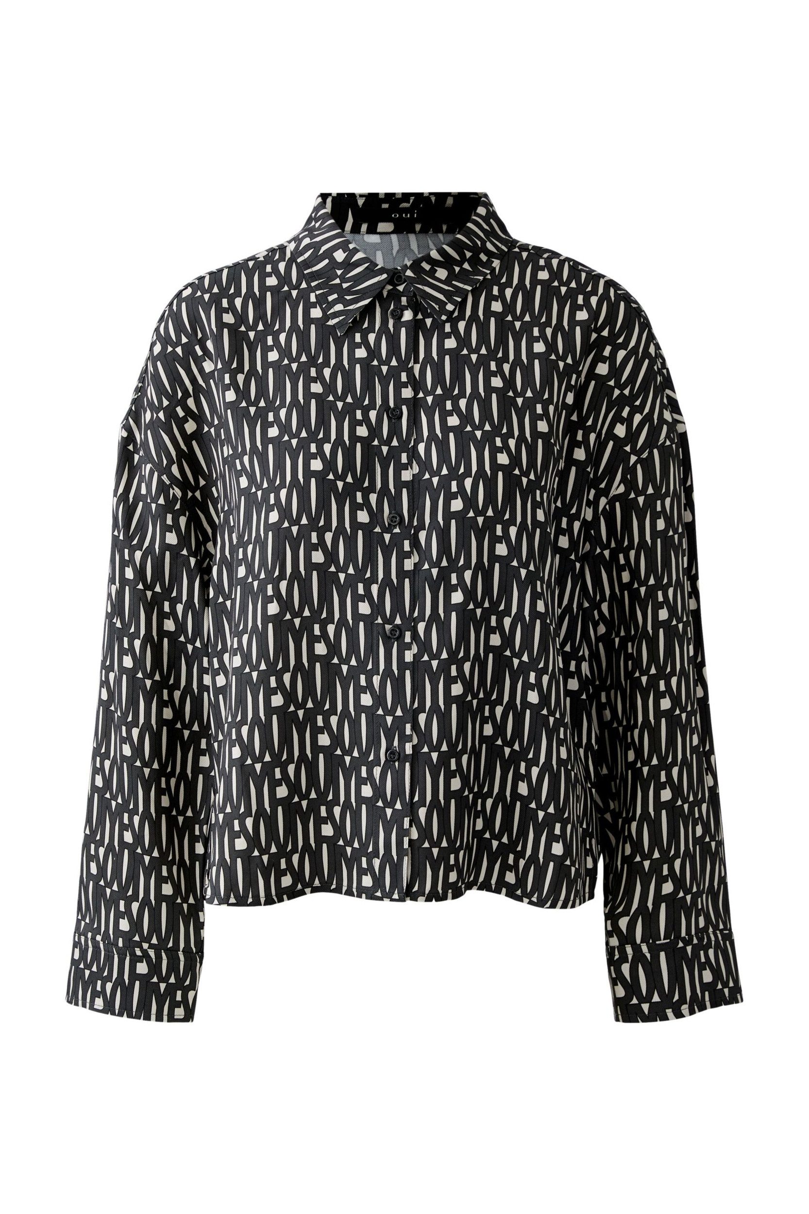 Oui Hemdbluse Bluse 0119