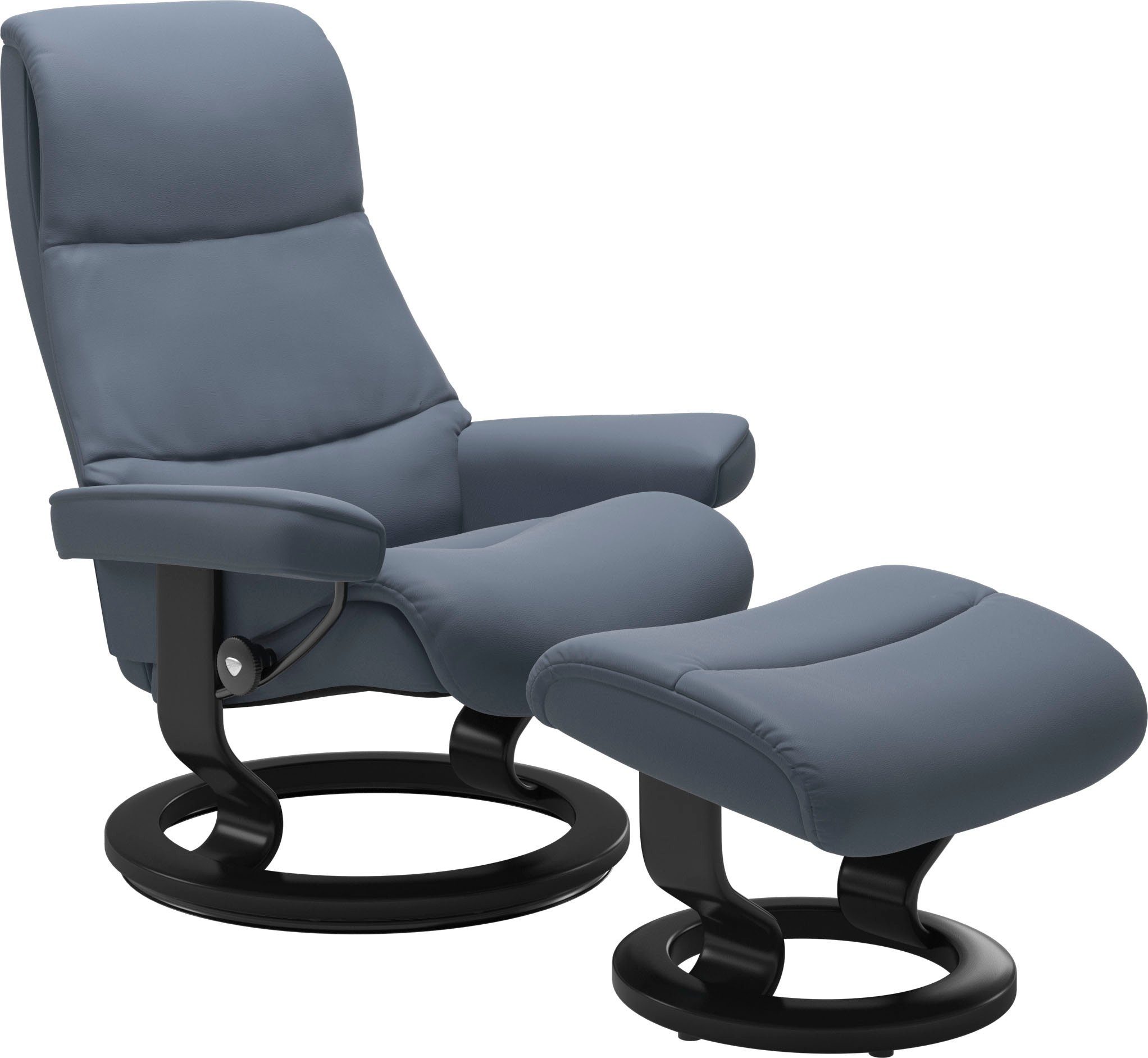 Schwarz mit Classic S,Gestell Stressless® View, Größe Base, Relaxsessel