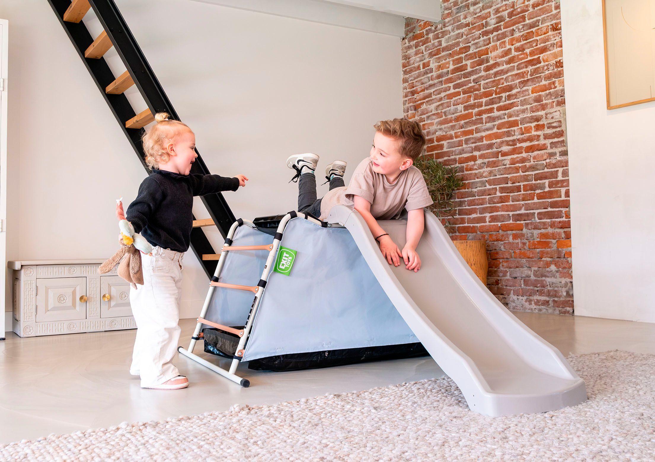 EXIT Rutsche My First Multiplay, mit Spielzelt