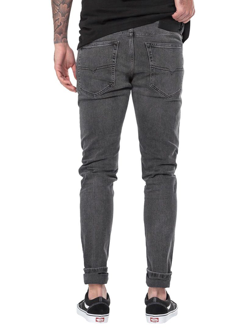 Diesel D-Luster Waist Slim-fit-Jeans - Grau 009ZT Stretch Low