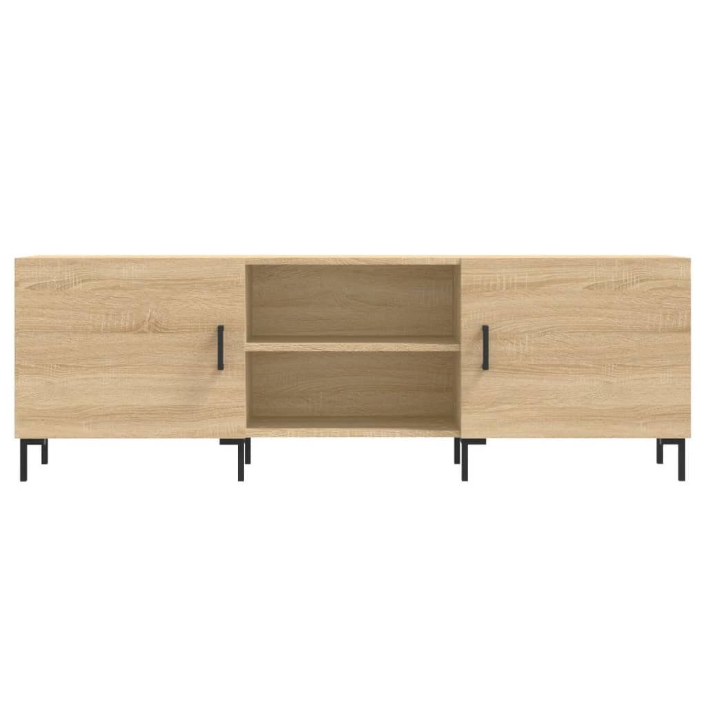 TV-Schrank Sonoma-Eiche 150x30x50 cm furnicato Holzwerkstoff