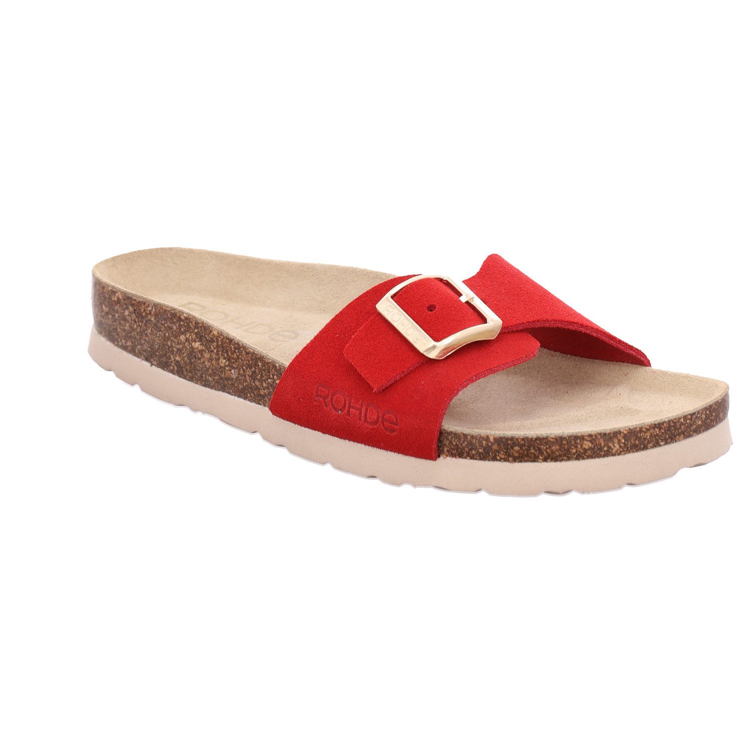 Rohde Pantolette Sommerschuh, Schlappen mit vorgeformtem Softfußbett günstig online kaufen