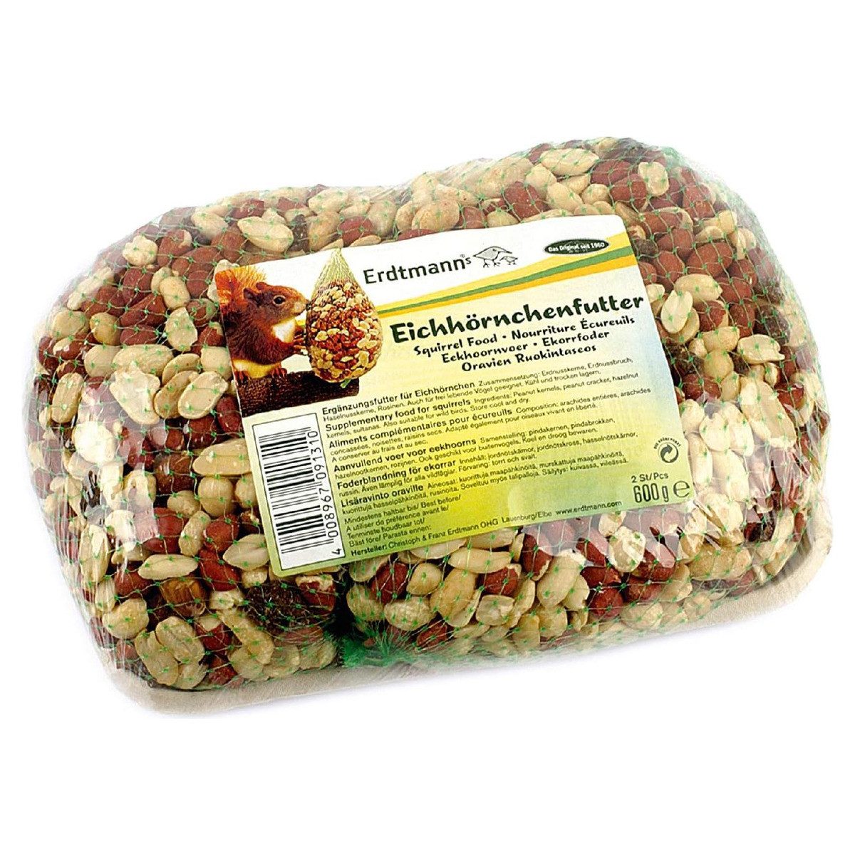 Erdtmann's Eichhörnchenfutter 600 g, für: Farming