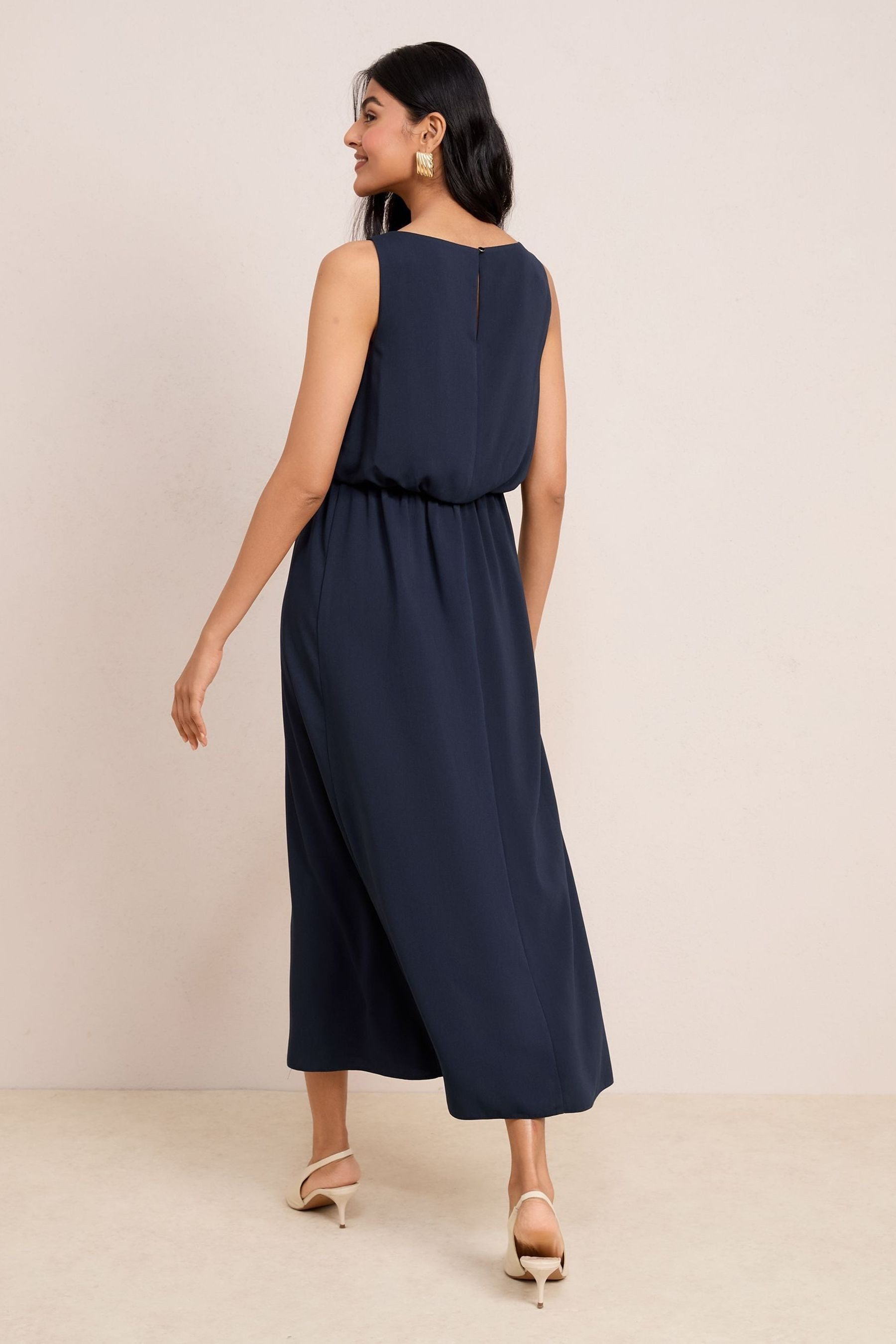 Friends Like These Midikleid Friends Like These Minikleid mit Chiffon, Regular (1-tlg)