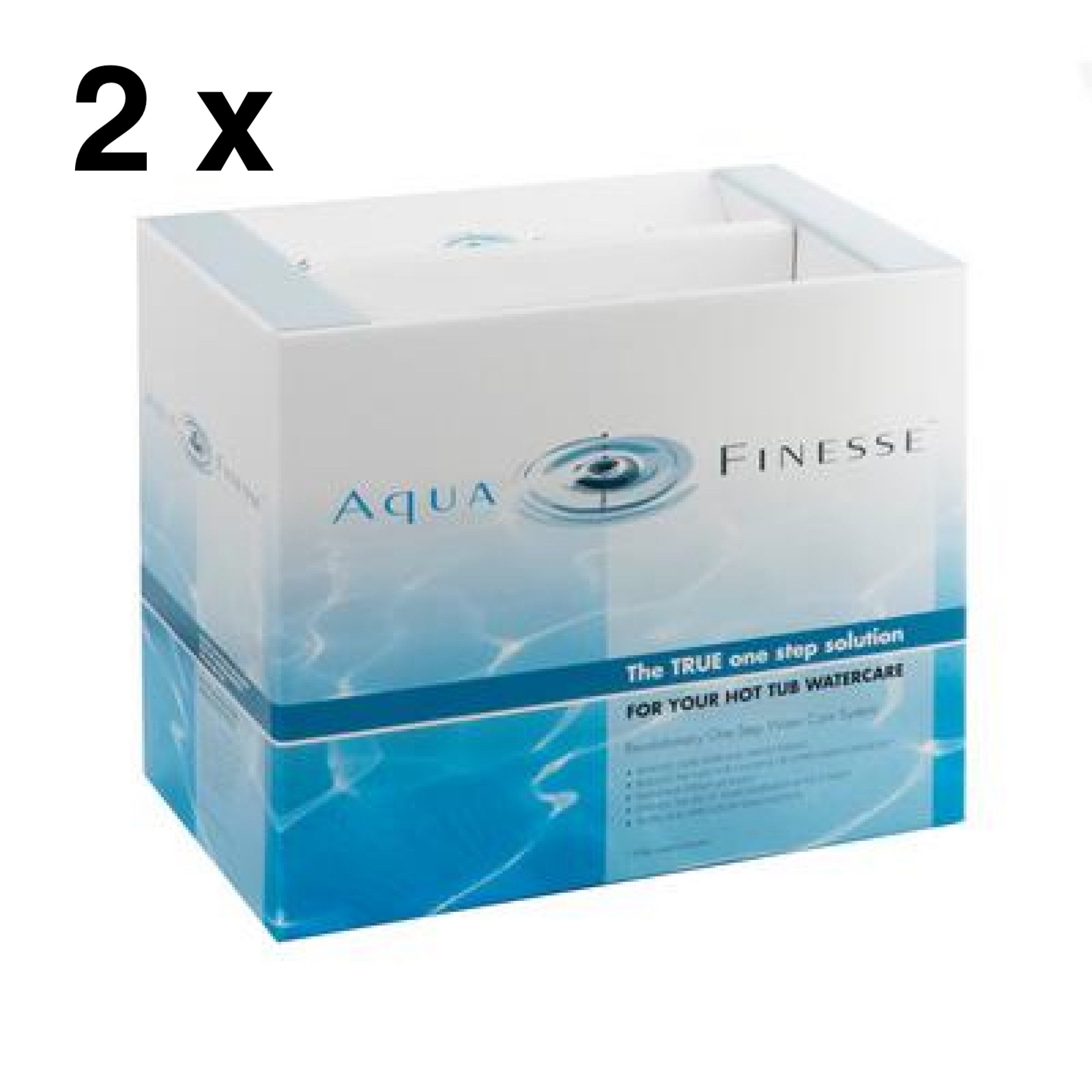 Aquafinesse Poolpflege 2 x AquaFinesse Wasserpflege Whirlpool Watercare
