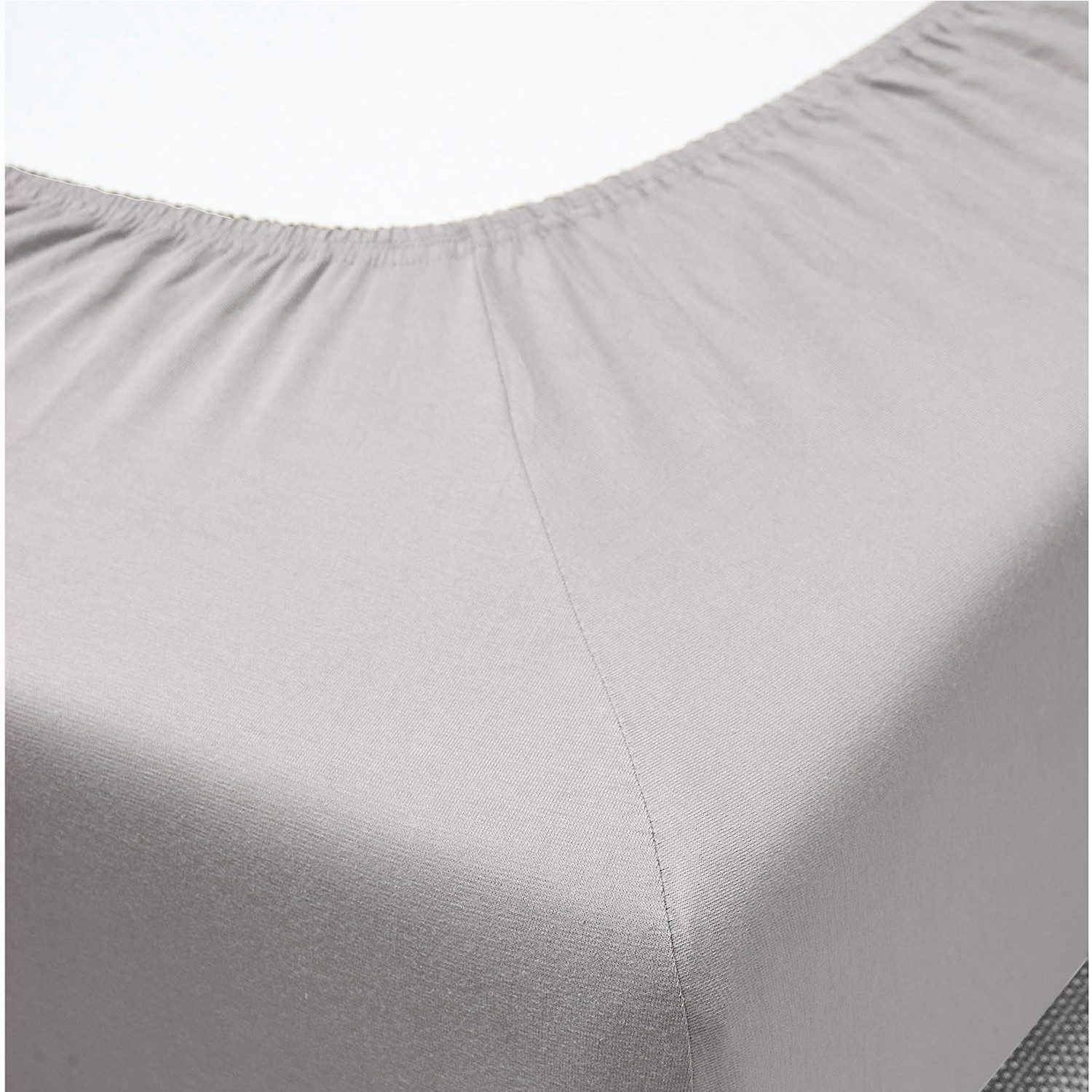 BIERBAUM Spannbettlaken Jersey Spannbetttuch Spannlaken Bierbaum 90x200 100x200, Jersey, Gummizug: rundum, (1 Stück), Für Matratzen bis 30cm Höhe