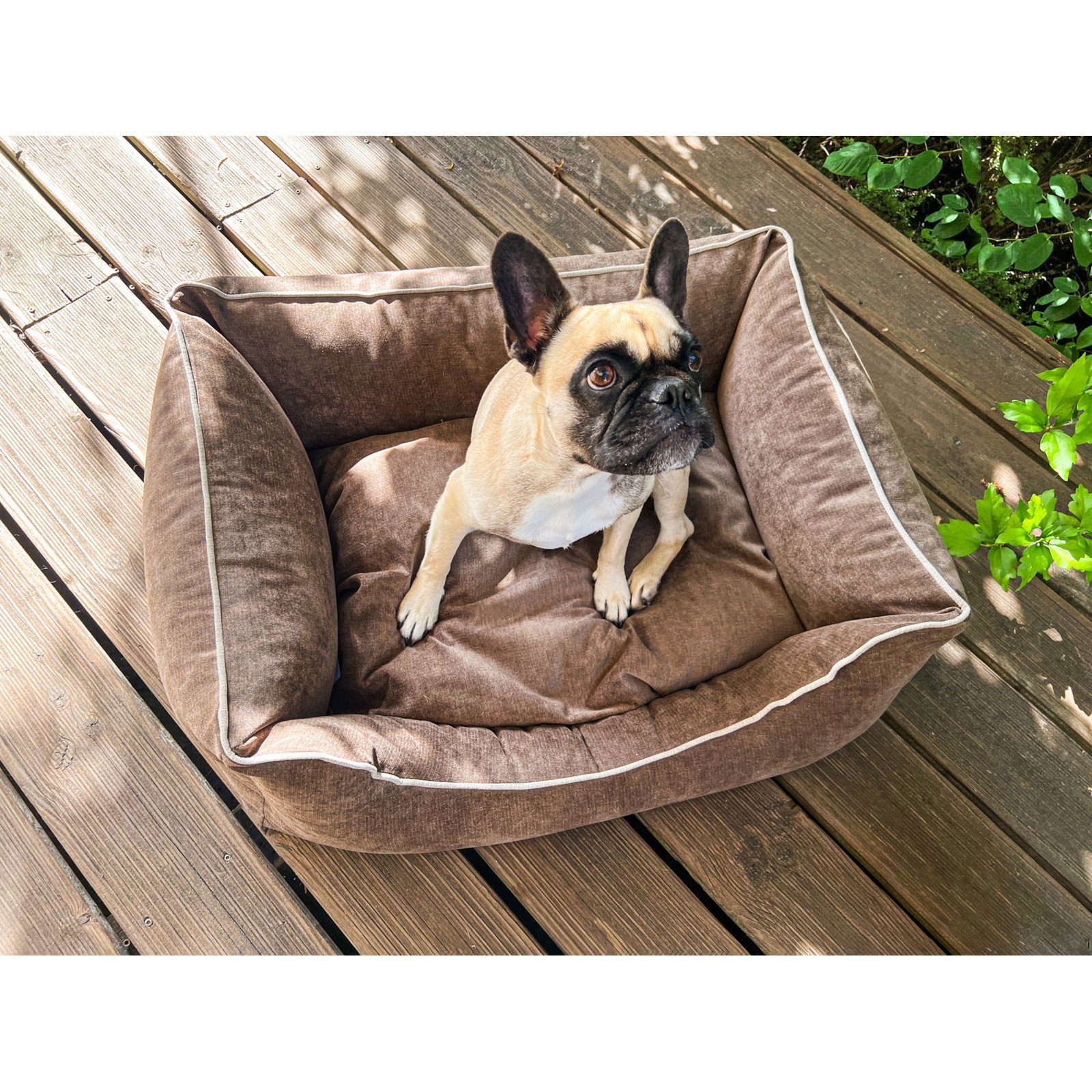 Aumüller Tiersofa Hundesofa Ortho Line, Braun, 100 cm