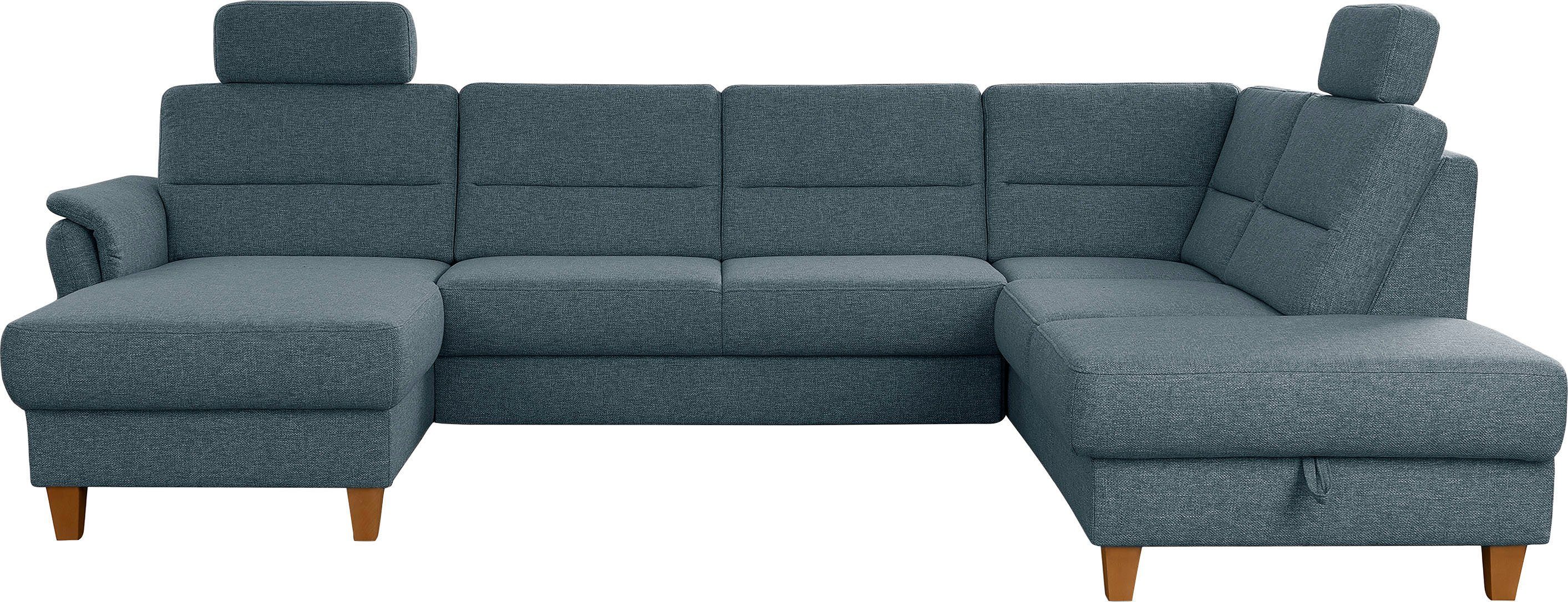 Home affaire Wohnlandschaft Palmera U-Form, B: günstig online kaufen