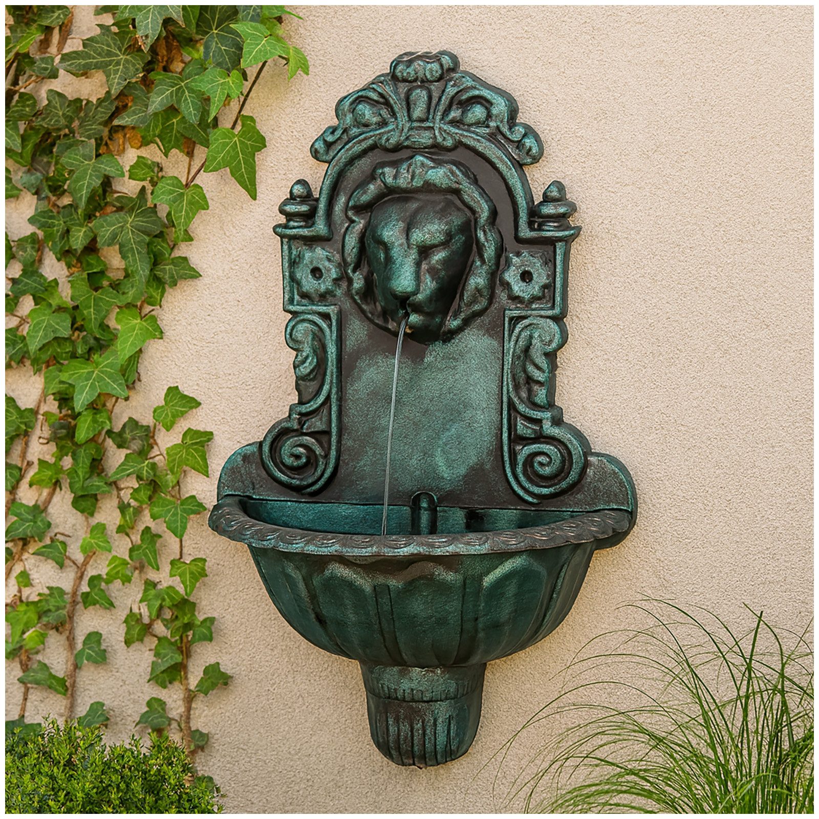 HTI-Line Pflanzschale Pflanzschale für die Wand antik verziert (Stück, 1 St günstig online kaufen