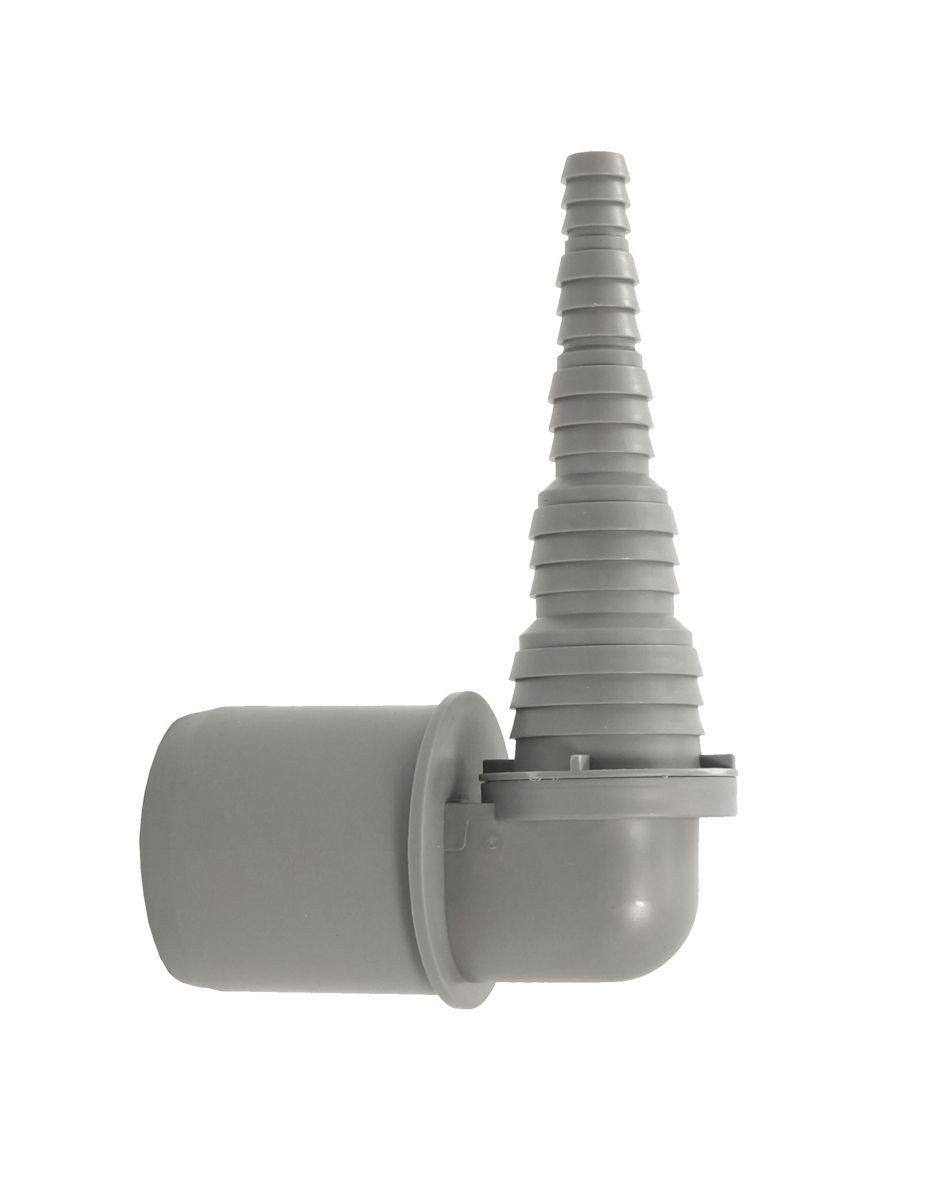 Airfit GmbH & Co. KG Ablaufrohr Schlauchnippel, 90° gewinkelt DN 32/40/50