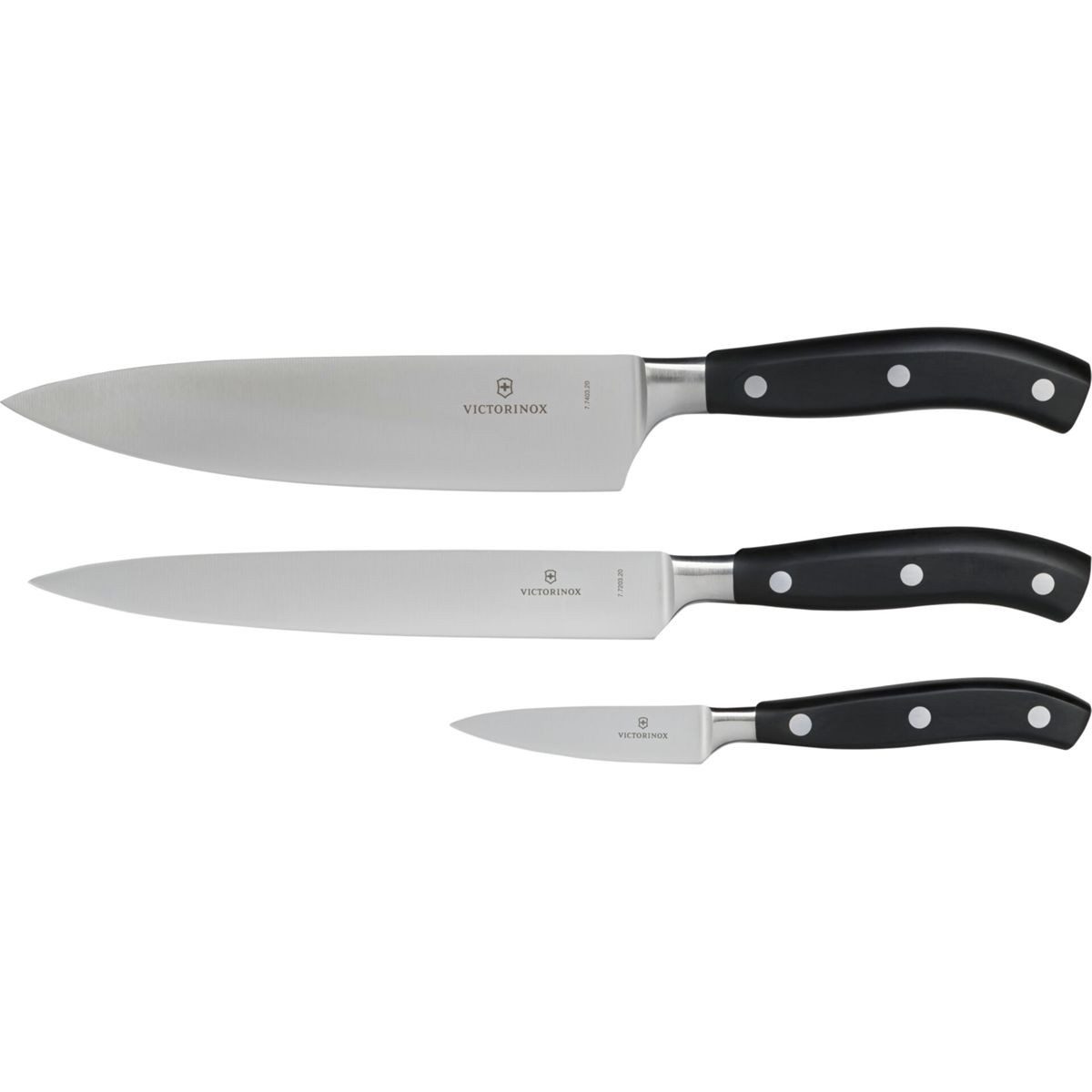 Victorinox Zubereitungsmesser Grand Maitre Kochmesser Set 3 teilig