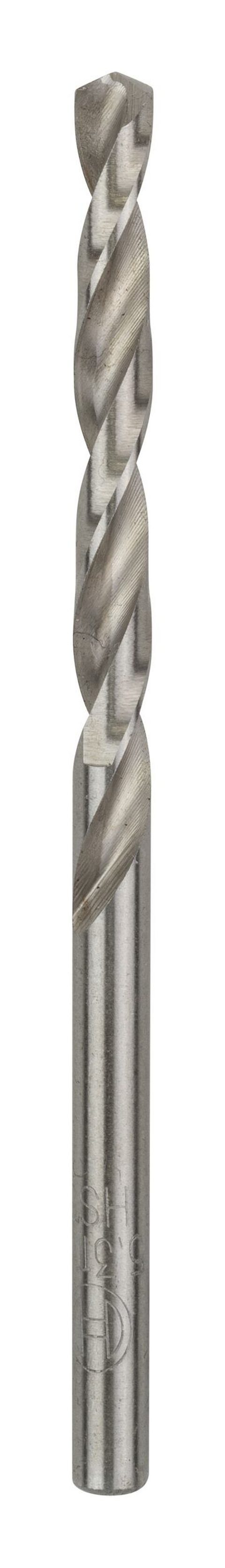 BOSCH Metallbohrer, (10 Stück), HSS-G (DIN 338) - 5,3 x 52 x 86 mm - 10er-Pack