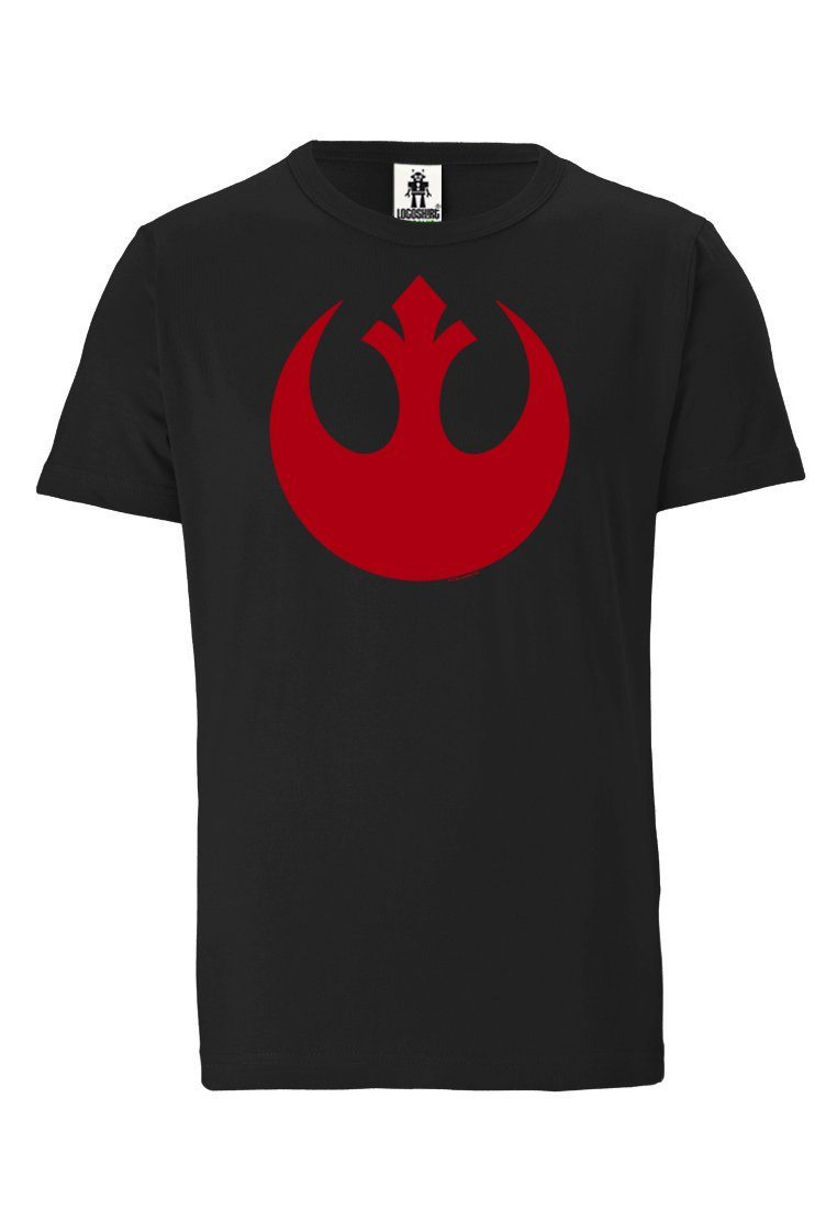Wars Wars-Motiv Star T-Shirt Rebel Star mit - Alliance LOGOSHIRT Logo