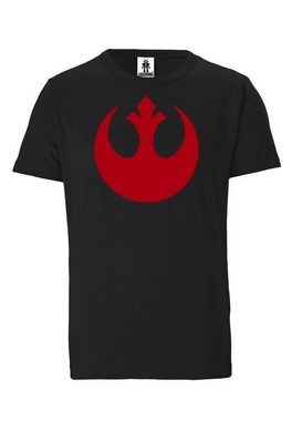 LOGOSHIRT T-Shirt Star Wars - Rebel Alliance Logo mit Star Wars-Motiv