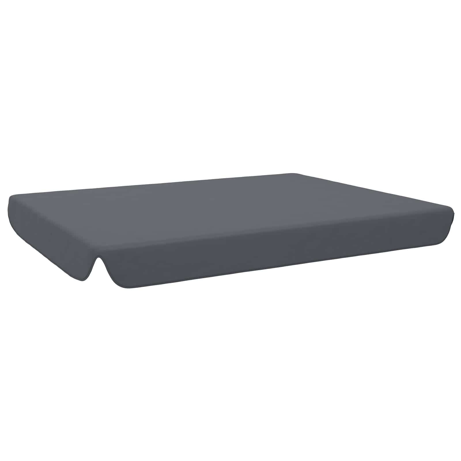 vidaXL Pavillon-Ersatzdach Markise Anthrazit 192 x 147 x 20 cm Stoff, 192 x 147 cm