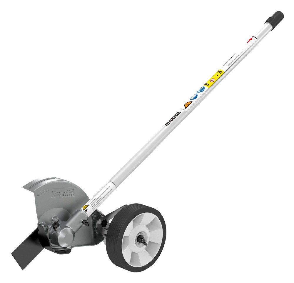 Makita Akku-Rasenkantenschneider Rasenkantenaufsatz EE400MP, (1 St), Einrad-Führungshilfe