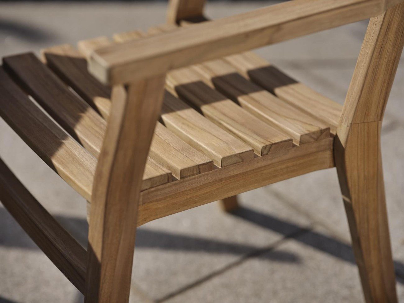 Brafab Gartenstuhl Keros aus Teakholz