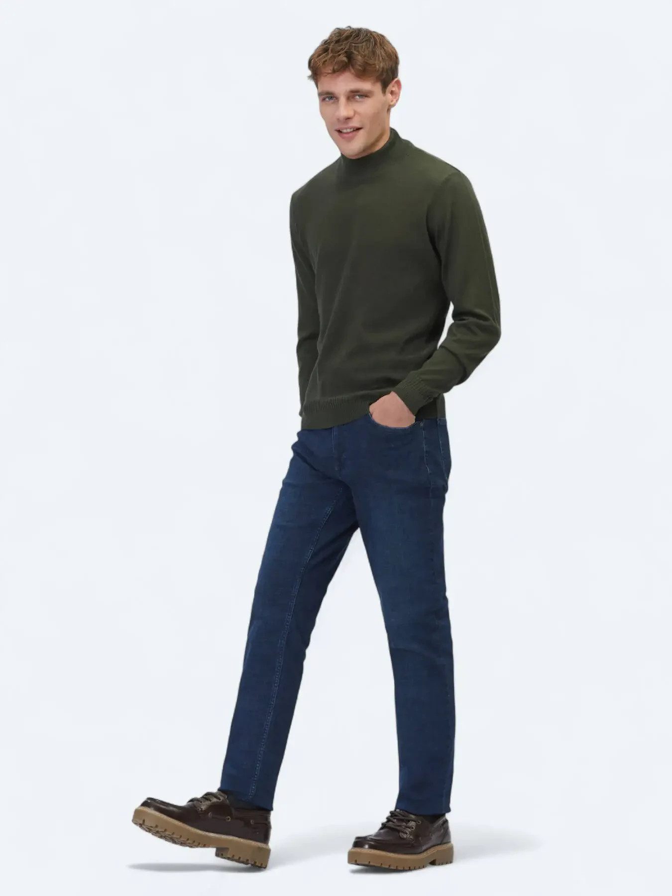 KİP Steppweste Khaki Strickpullover