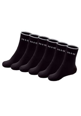 H.I.S Sportsocken (Packung, 6-Paar) mit Frottee & verstärkten Belastungszonen