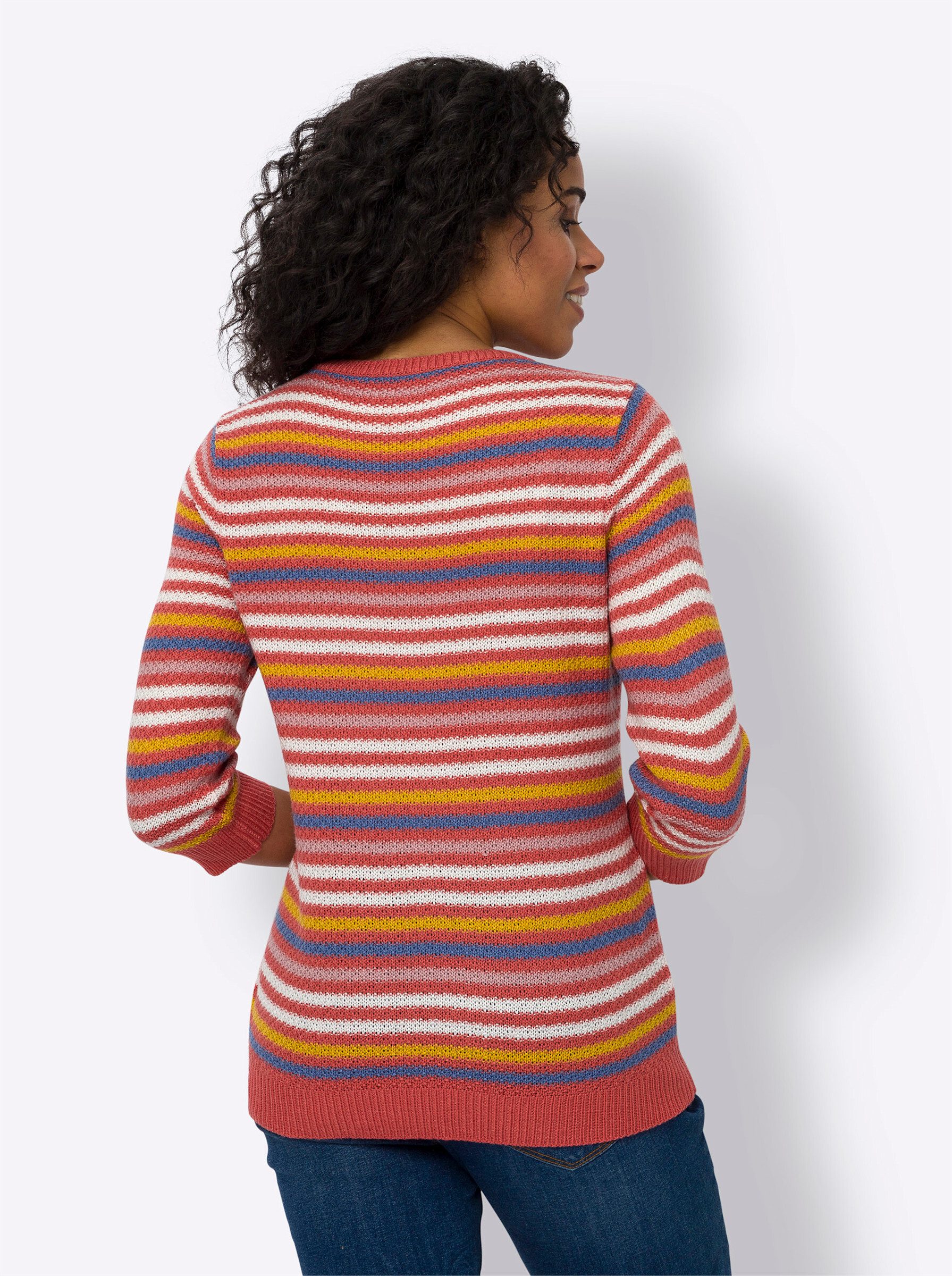 Sieh an! Strickpullover Streifenpullover günstig online kaufen
