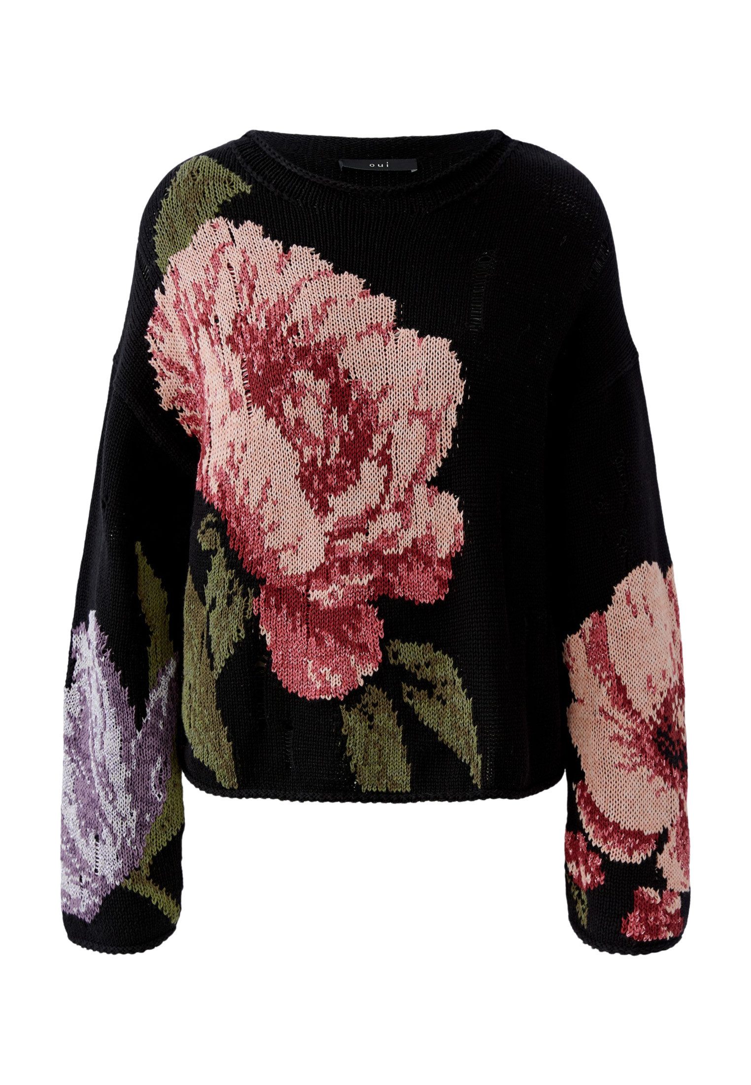 Oui Rundhalspullover Pullover günstig online kaufen