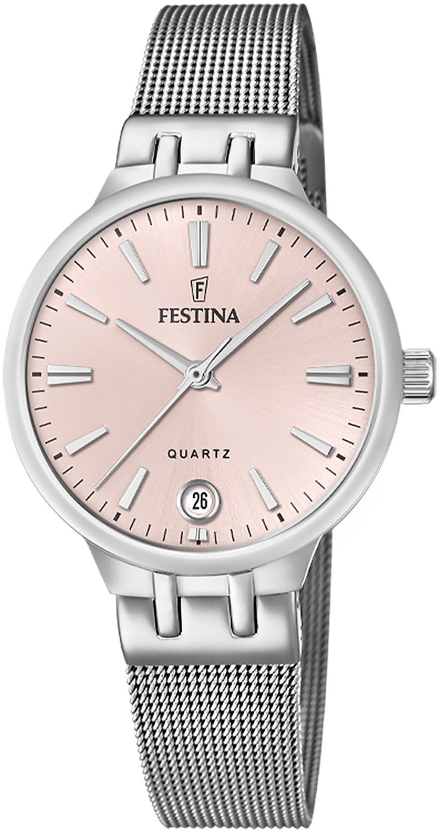 Festina Quarzuhr Mademoiselle F20712/3, Armbanduhr, Damenuhr, günstig online kaufen