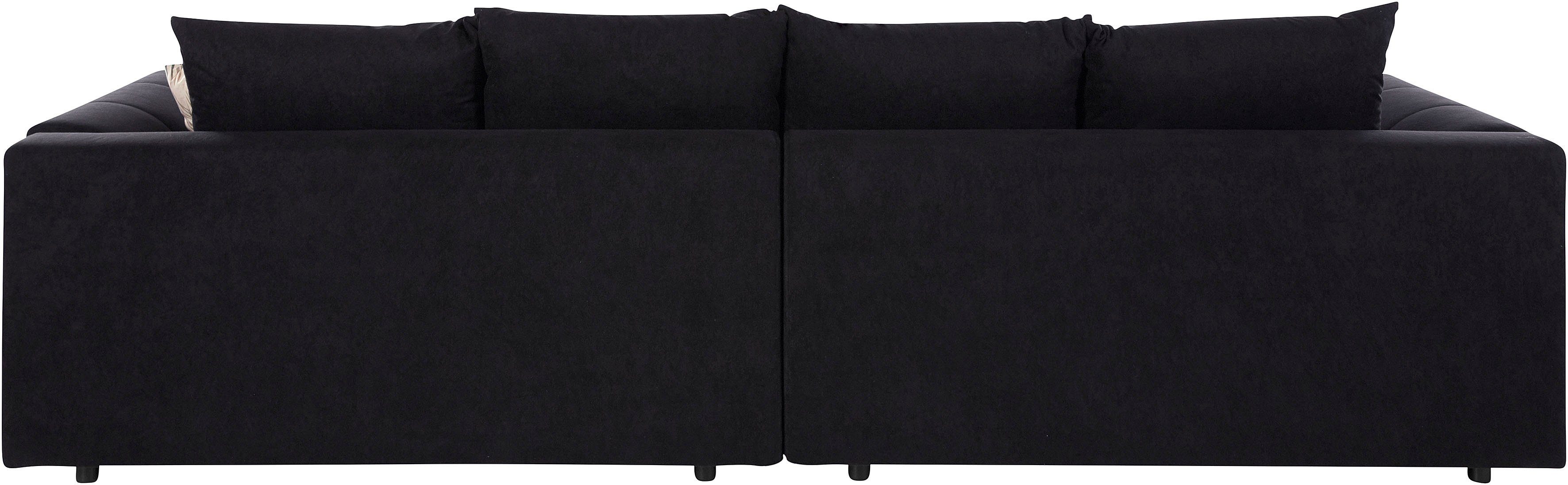 INOSIGN Big-Sofa Rom, Steppung im Sitzbereich, Federkern-Polsterung