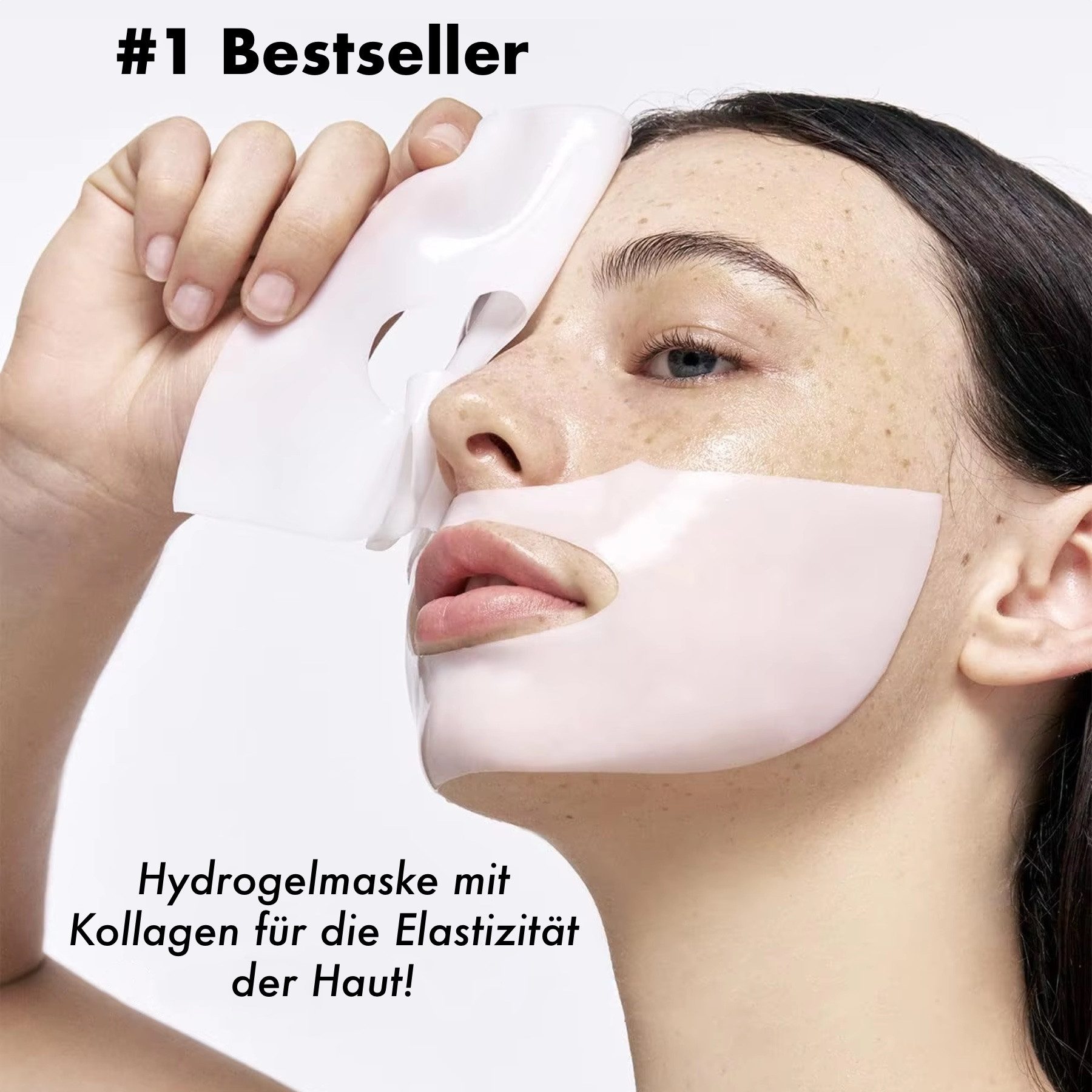 Biodance Gesichtsmaske Biodance Bio Collagen Real Deep Maske Hautpflege Anti-Aging, 4-tlg., Tiefenwirksame Feuchtigkeitspflege, Antioxidativer Schutz