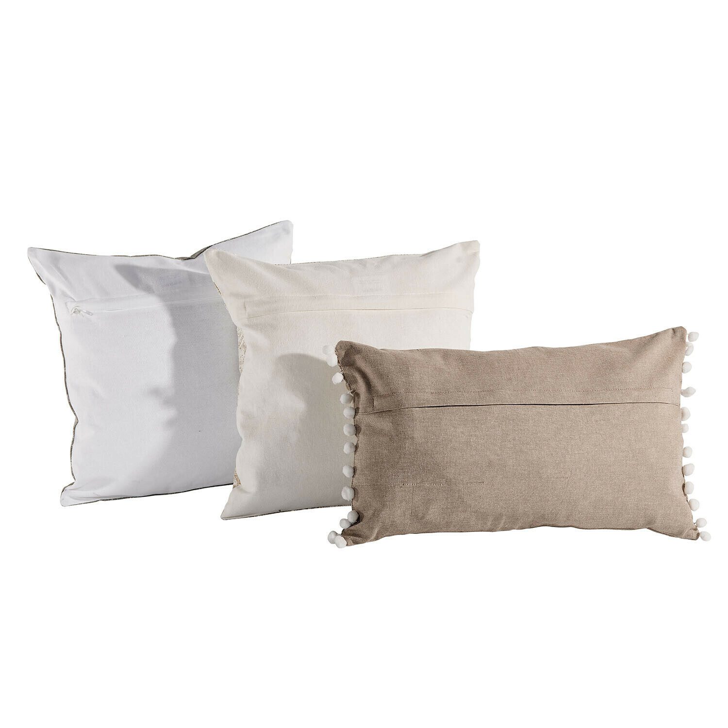 Mirabeau Kissenhülle Kissenhülle 3er Set Emelin creme
