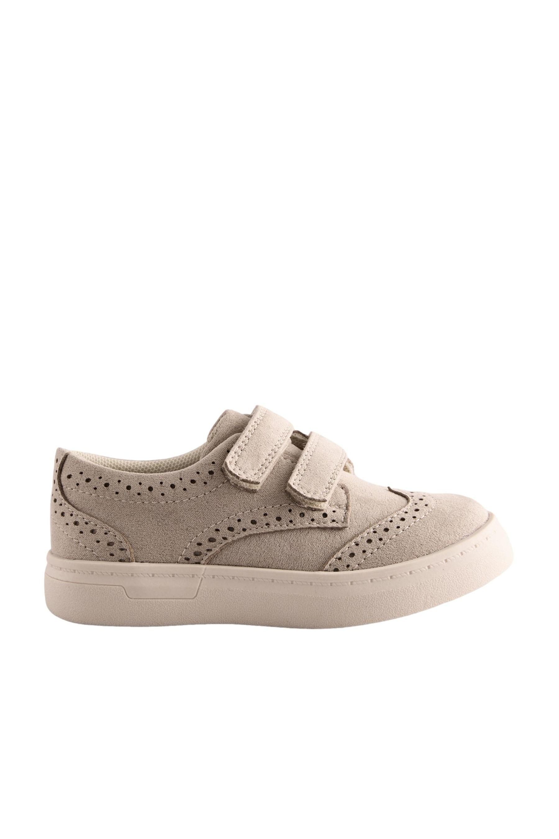 Next Brogues mit Klettverschluss, weite Passform Budapester (1-tlg)