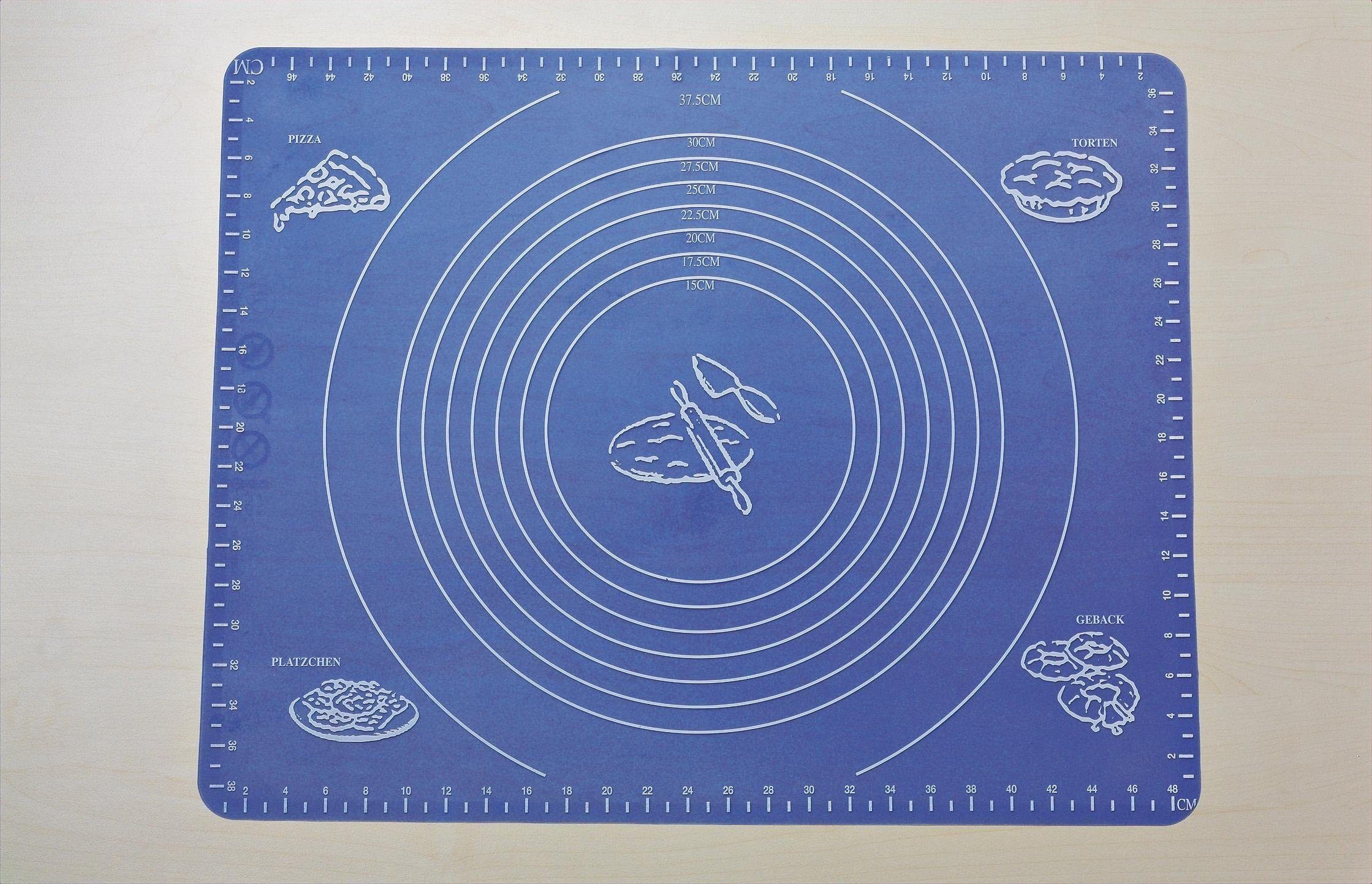 Think Kitchen Backmatte, Silikon, mit Einteilung