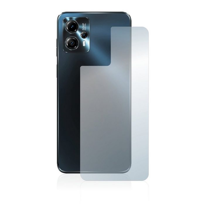 upscreen Schutzfolie für Motorola Moto G13 (Rückseite) Displayschutzfolie Folie Premium matt entspiegelt antibakteriell