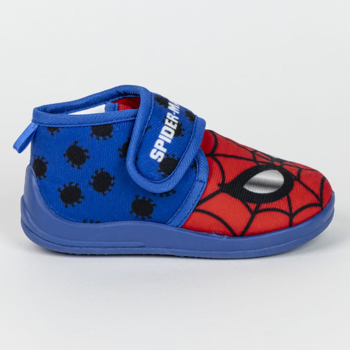 Cerda Spiderman Kinder Hausschuhe Halb-Boot, warme Hausstiefel Pantoffel