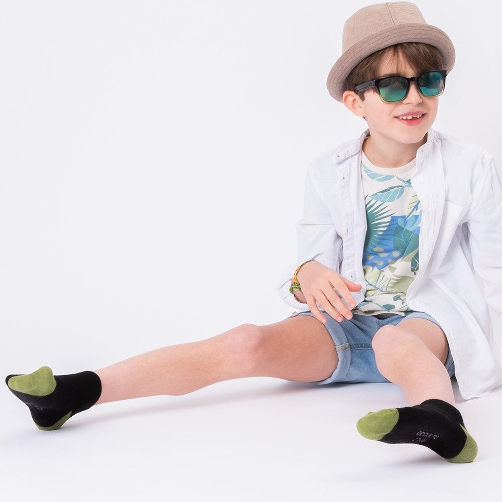 OCCULTO Sneakersocken Mädchen & Jungen Sneaker Socken 10er Pack (Modell: Piccolo) (10-Paar) – Bild 5 von 5