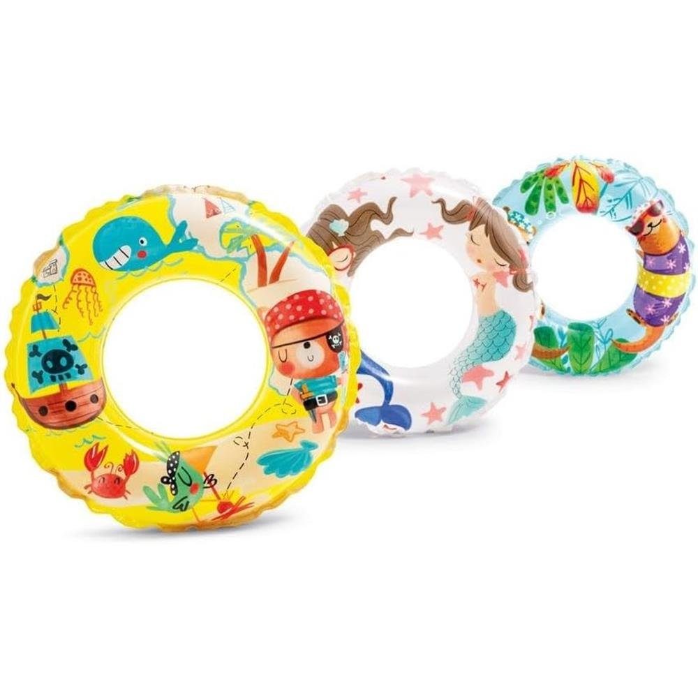 Intex Schwimmring Durchmesser 61 cm, 1 Stück zufällige Варианты