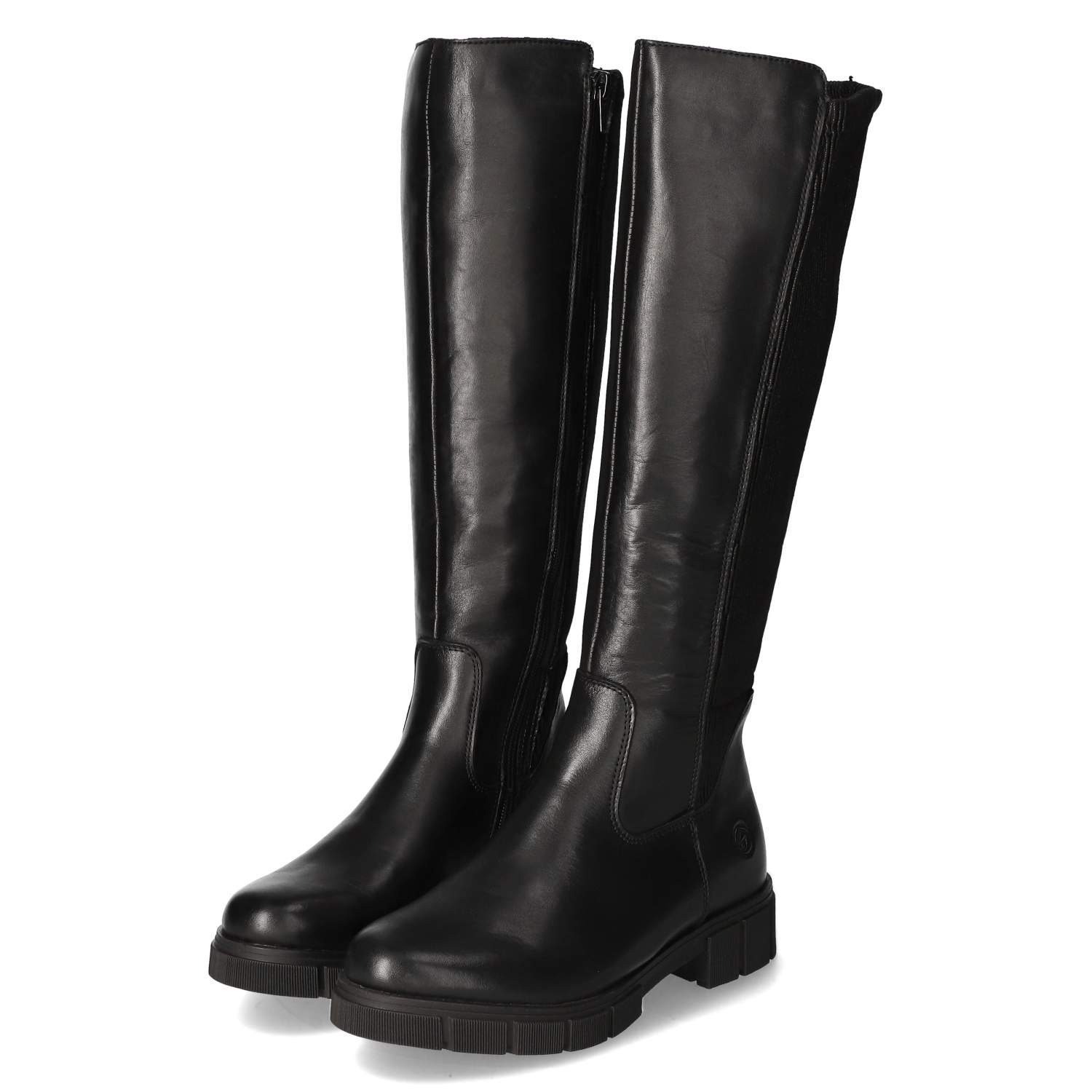 Remonte Remonte D2S74-00 Damen Leder und Synthetik schwarz Stiefel günstig online kaufen